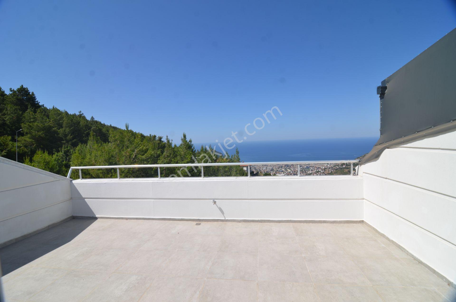 Alanya Bektaş Mah Deniz Manzaralı 4+1 Satılık Dubleks Daire - Görsel 17