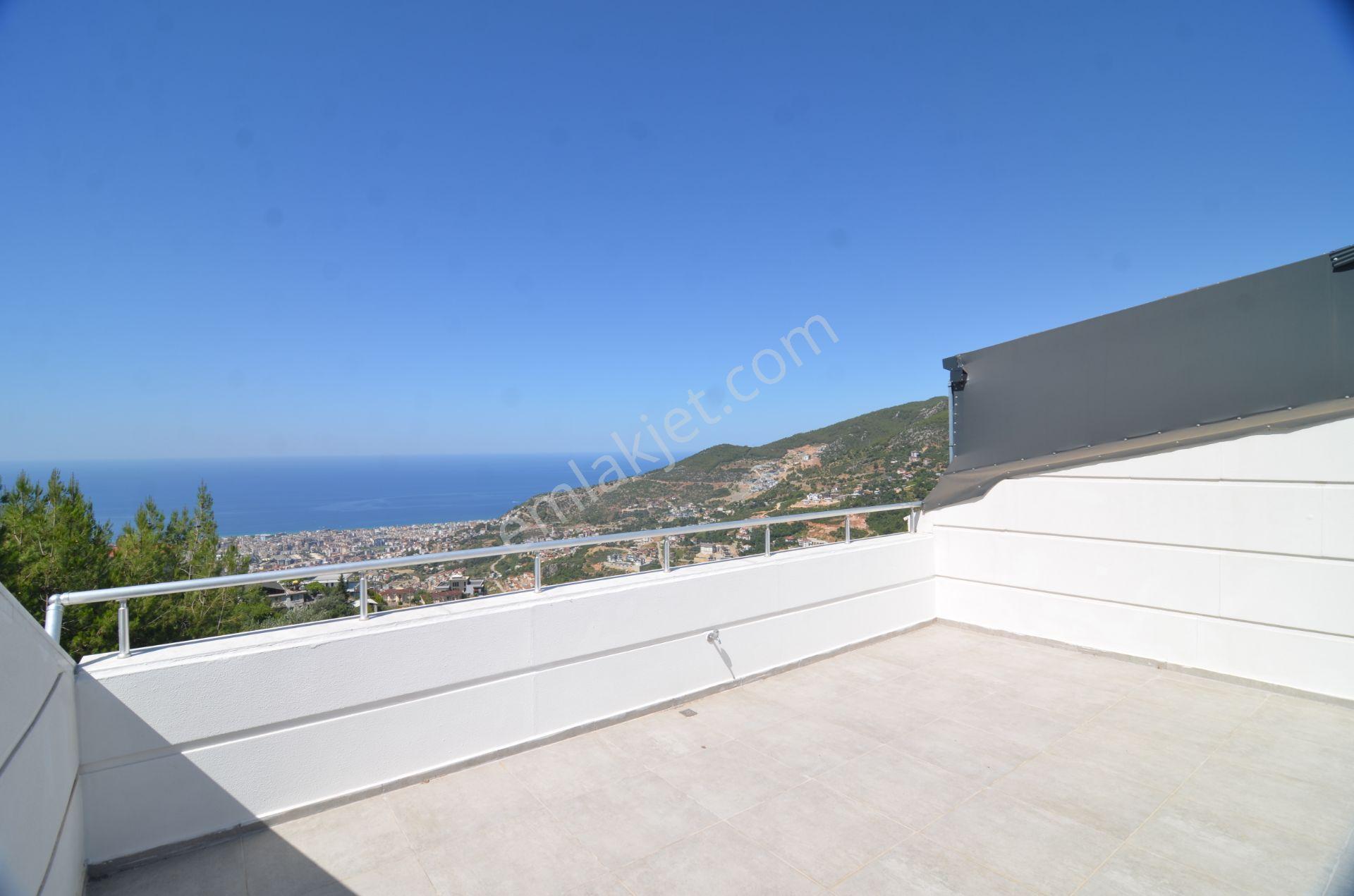 Alanya Bektaş Mah Deniz Manzaralı 4+1 Satılık Dubleks Daire - Görsel 16