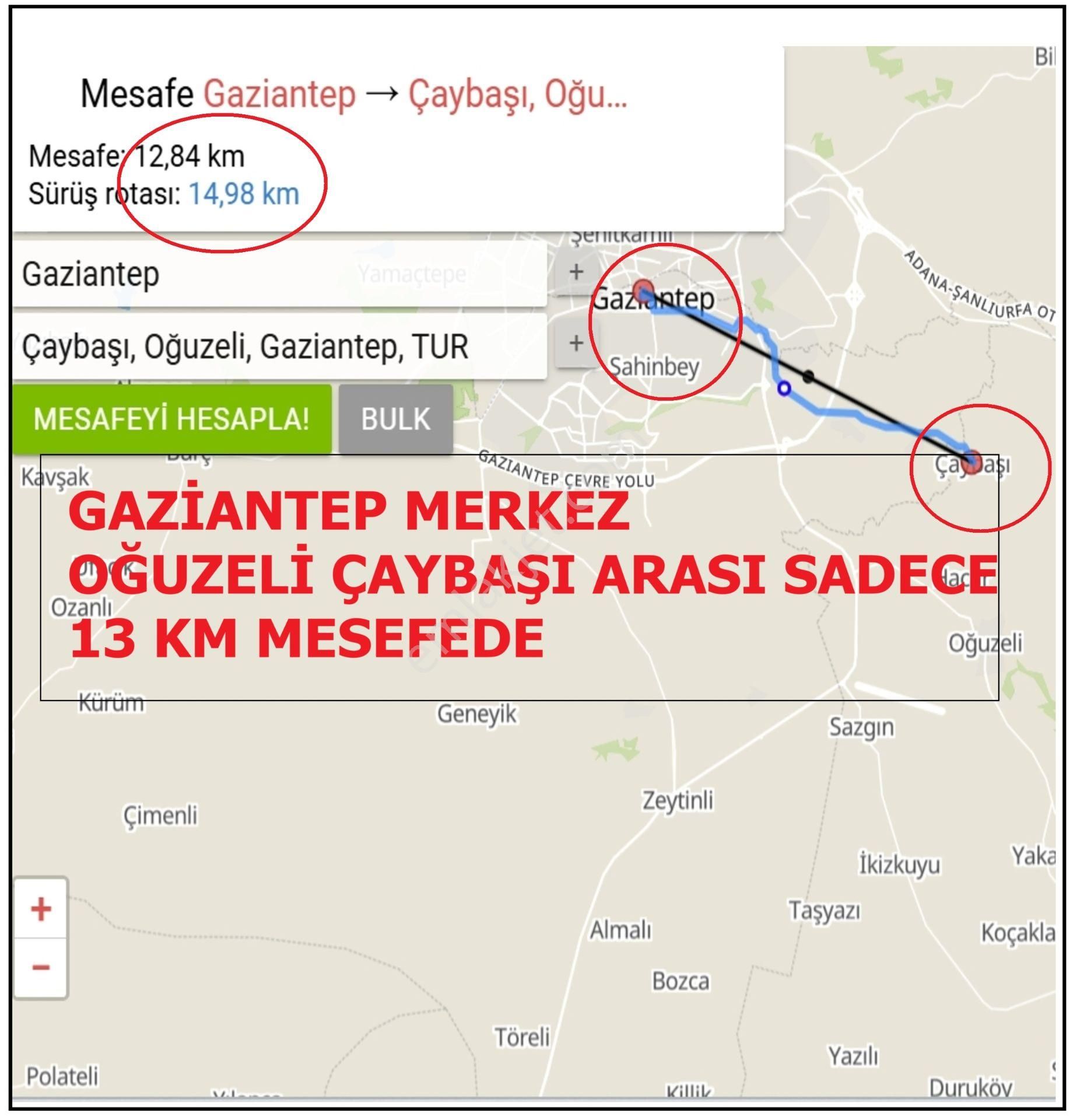 Oğuzeli Çaybaşında 800 M² Tek Tapu Yatırımlık Tarla - Görsel 8