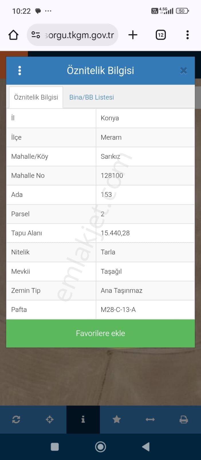 Sarıkız Mahallesi Satılık Müstakil Arazi - Görsel 2