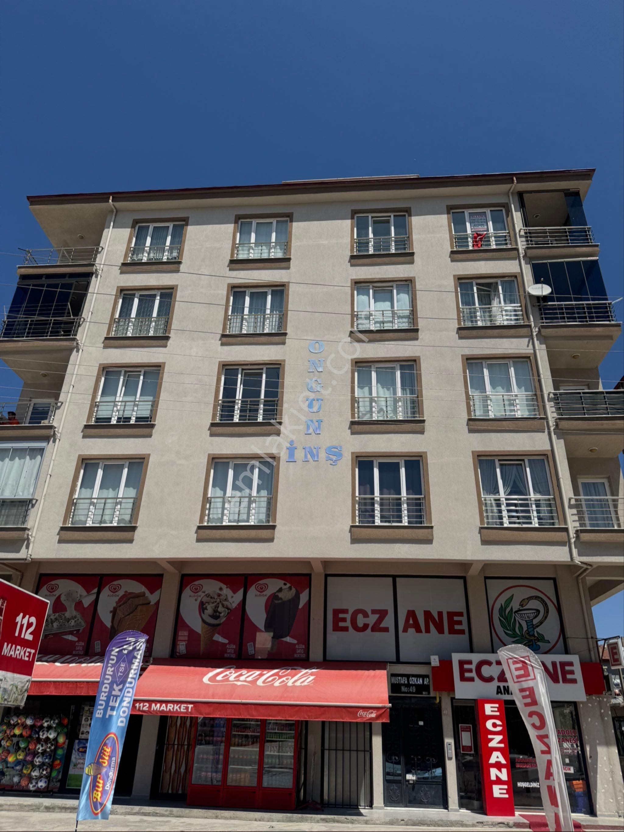 Burdur Merke Hızır İlyas Mahallesinde 3+1 Kiralık Daire
