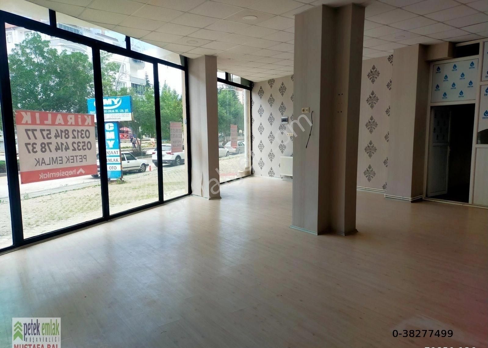 Ankara Bulvarı Cephe Geniş Cepheli 150m2 Yapılı Kiralık Dükkan