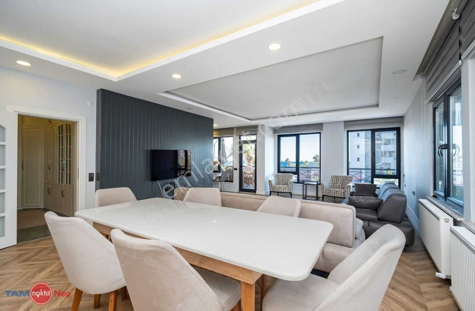 Konyaaltı Arapsuyu'nda 4+1, Deniz Manzaralı, Tadilatlı, Satılık - Görsel 18