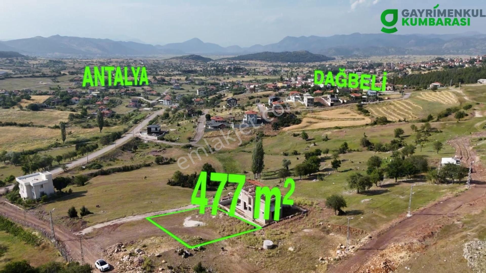 Antalya Döşemealtı'nda Villa Arsası 477 M2