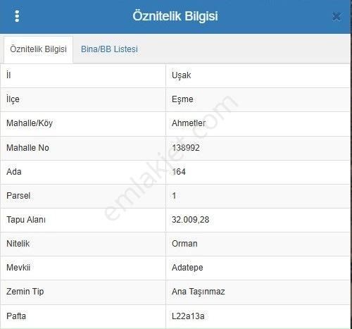 Yuvam Gayrimenkul'den Satılık Uşak Eşme Ahmetler Köyünde 60 Dönüm Bademlik Cevizlik - Görsel 3