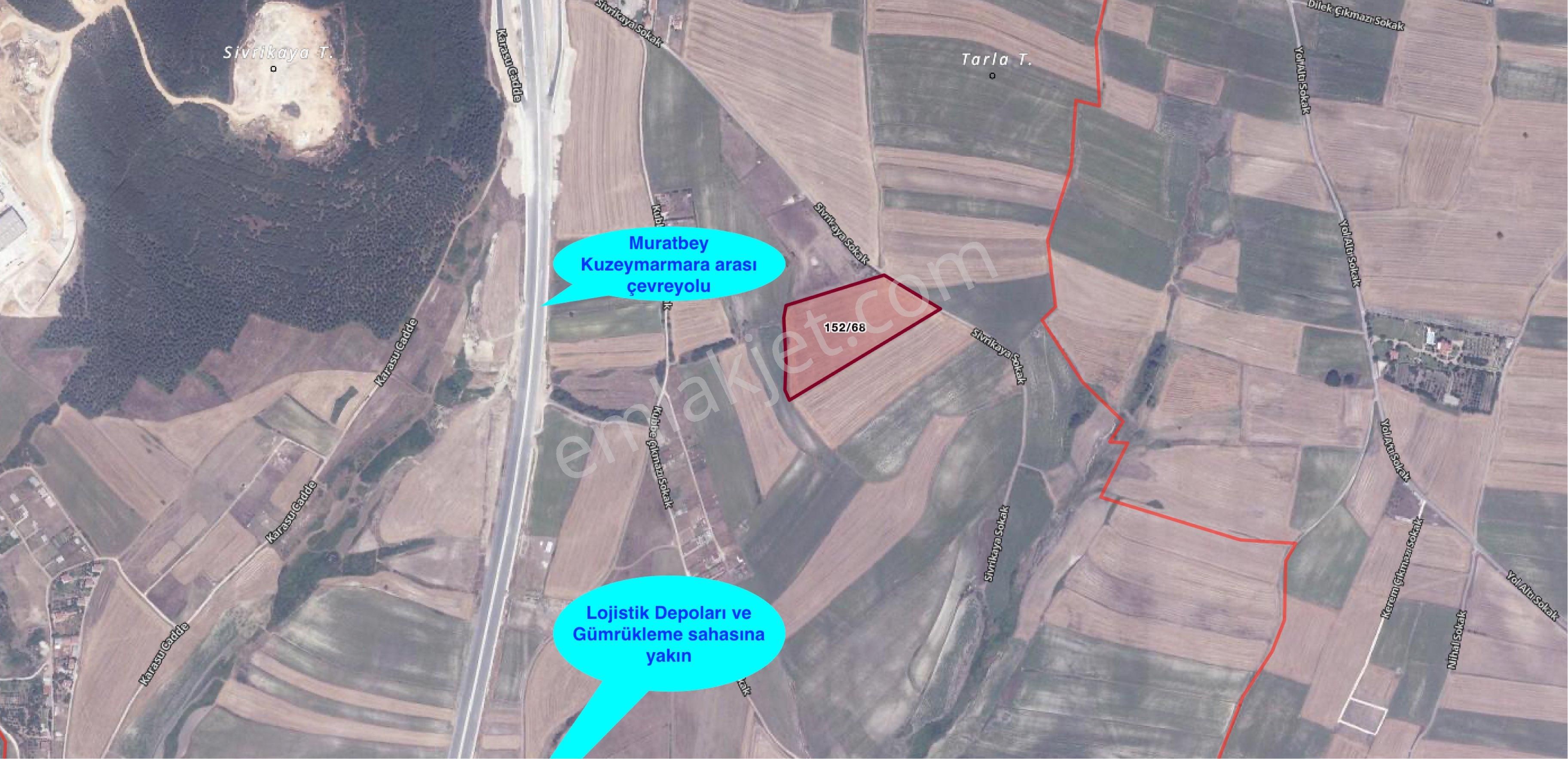 Çatalca Subaşı Mahallesinde Satılık Tarla 25.565,86m2