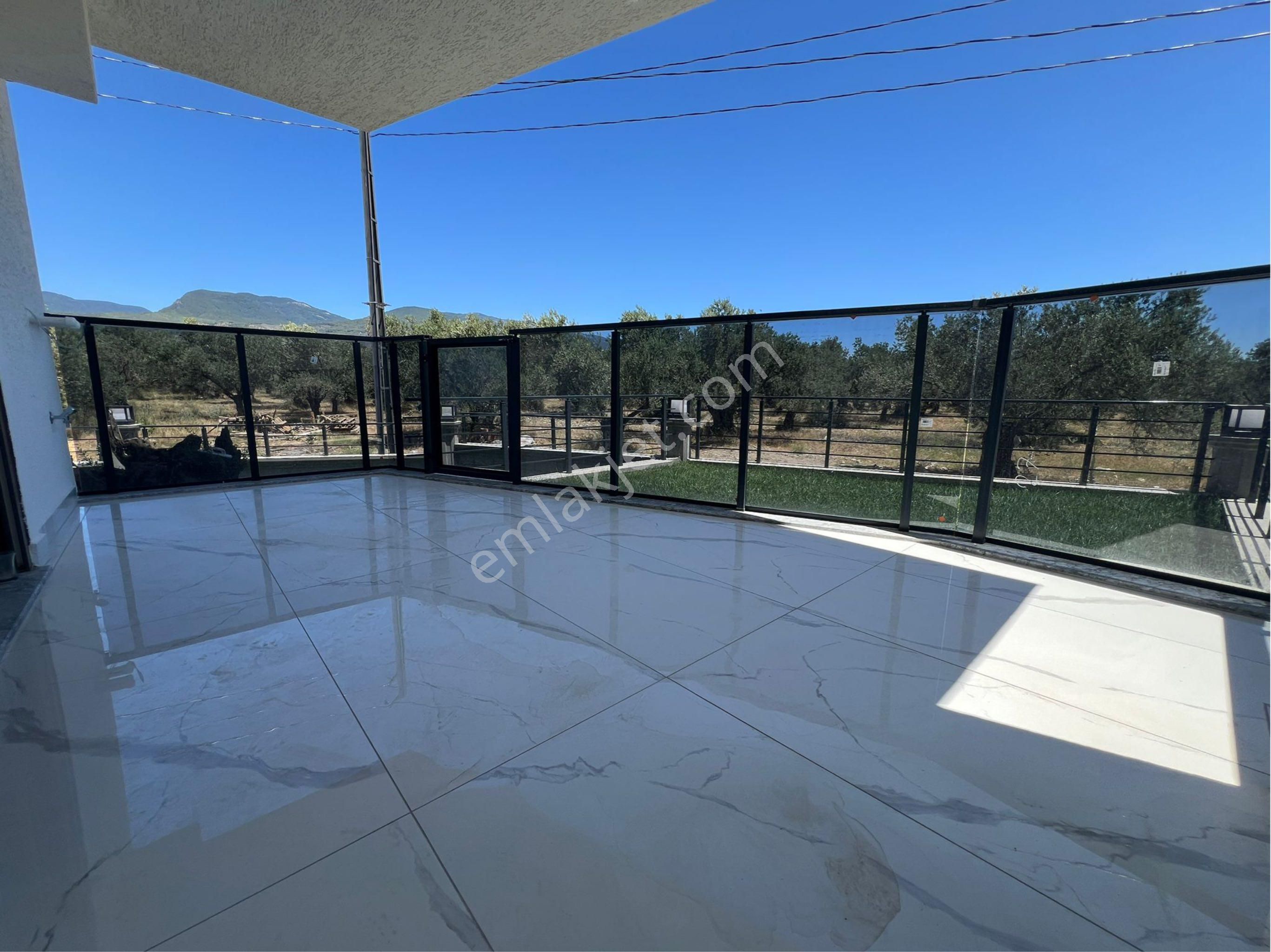 🩷cemre Emlaktan Güre Bölgesinde Deniz Manzaralı Satılık Sıfır Villa🩷 - Görsel 19