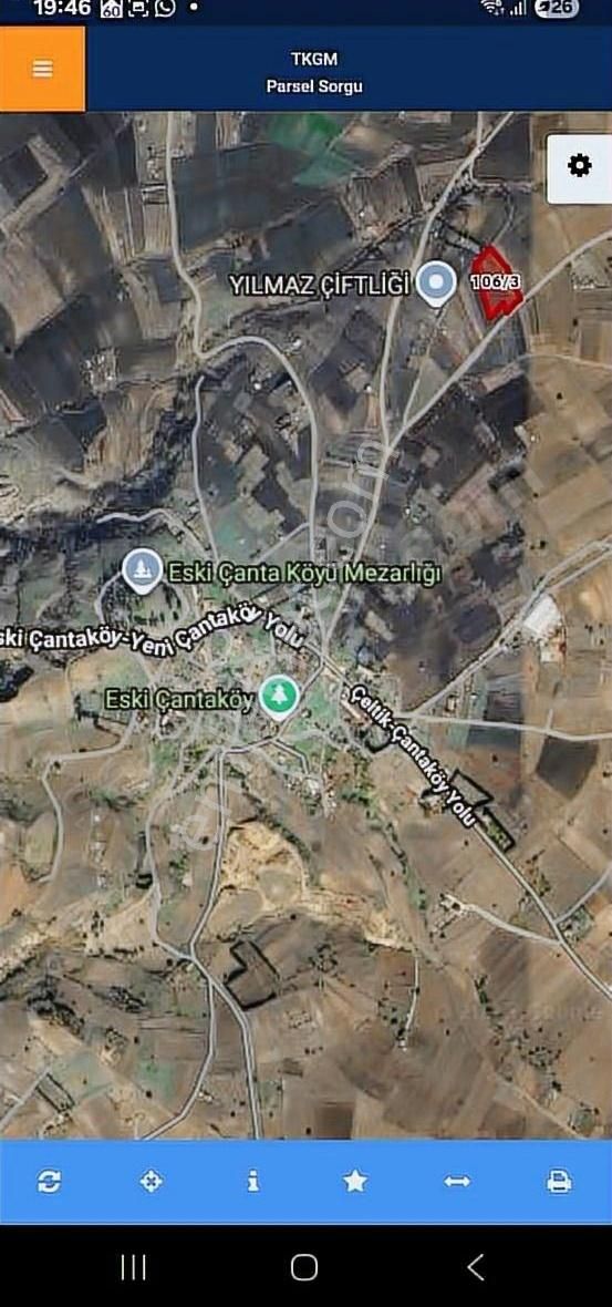 Fırsat...kadastrol Yola Yakın Tepe Konumda 451 M2..