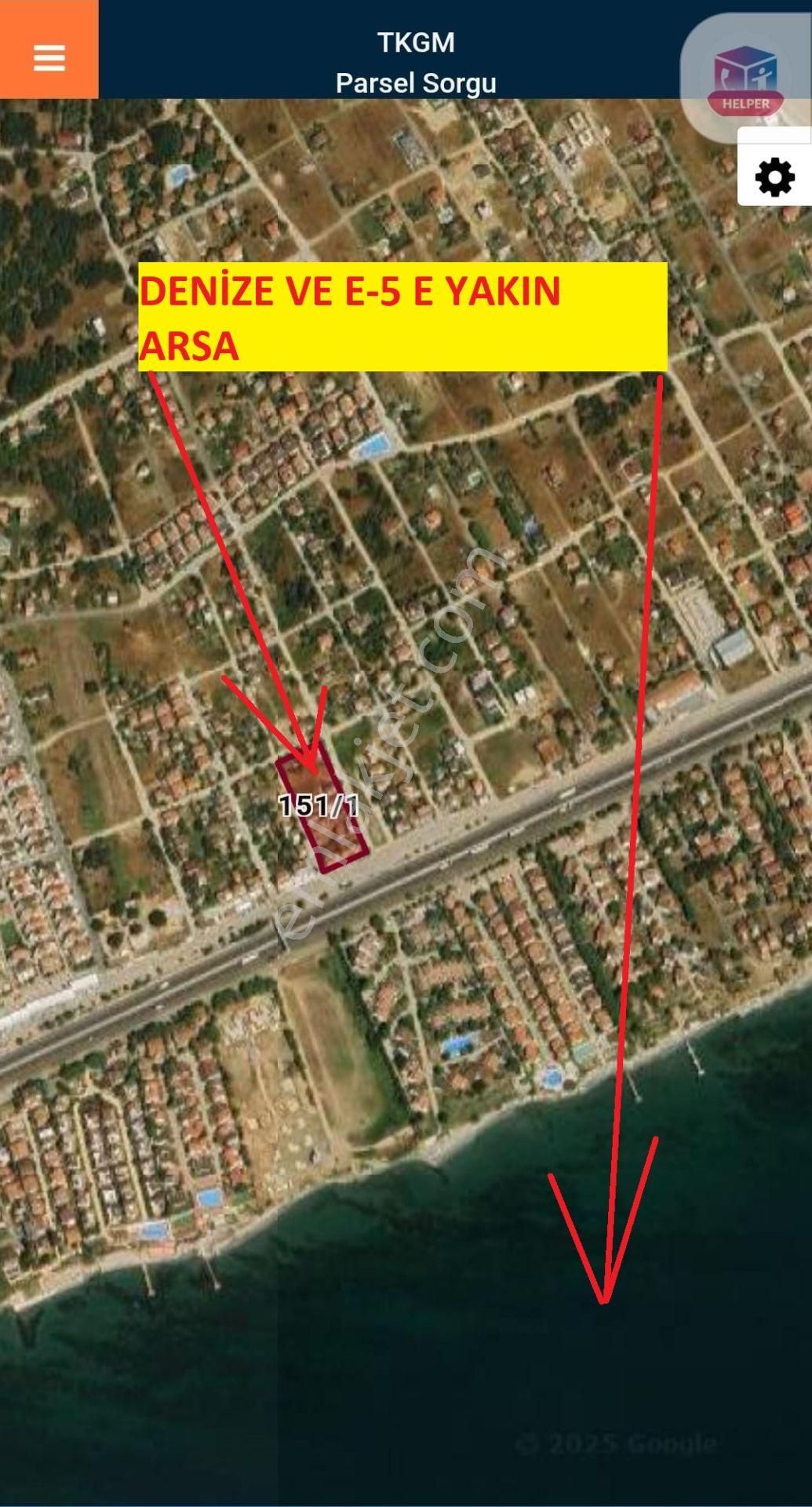 Haydar Emlaktan Yenicede 2 Parsel 200 M2,denize Ve Çarşıya Yakın Arsa - Görsel 2