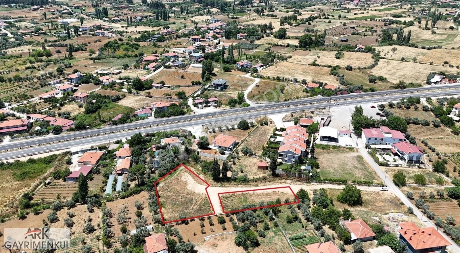 Projeli - Ruhsatlı Kızılağaç'ta Satılık 2 Adet Yan Yana Arsa ! - Görsel 3