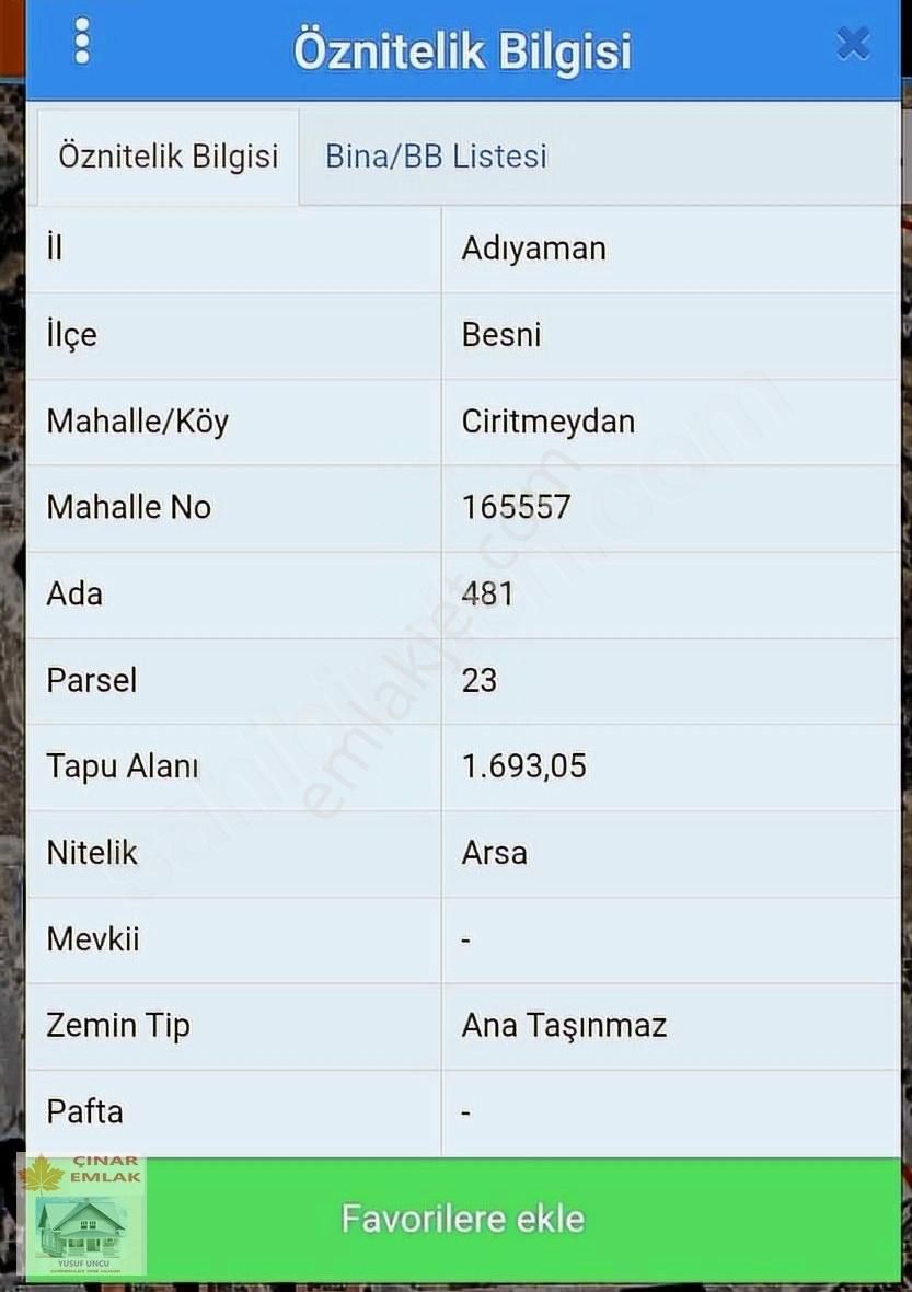 Yerinde Dönüşüm Arsası