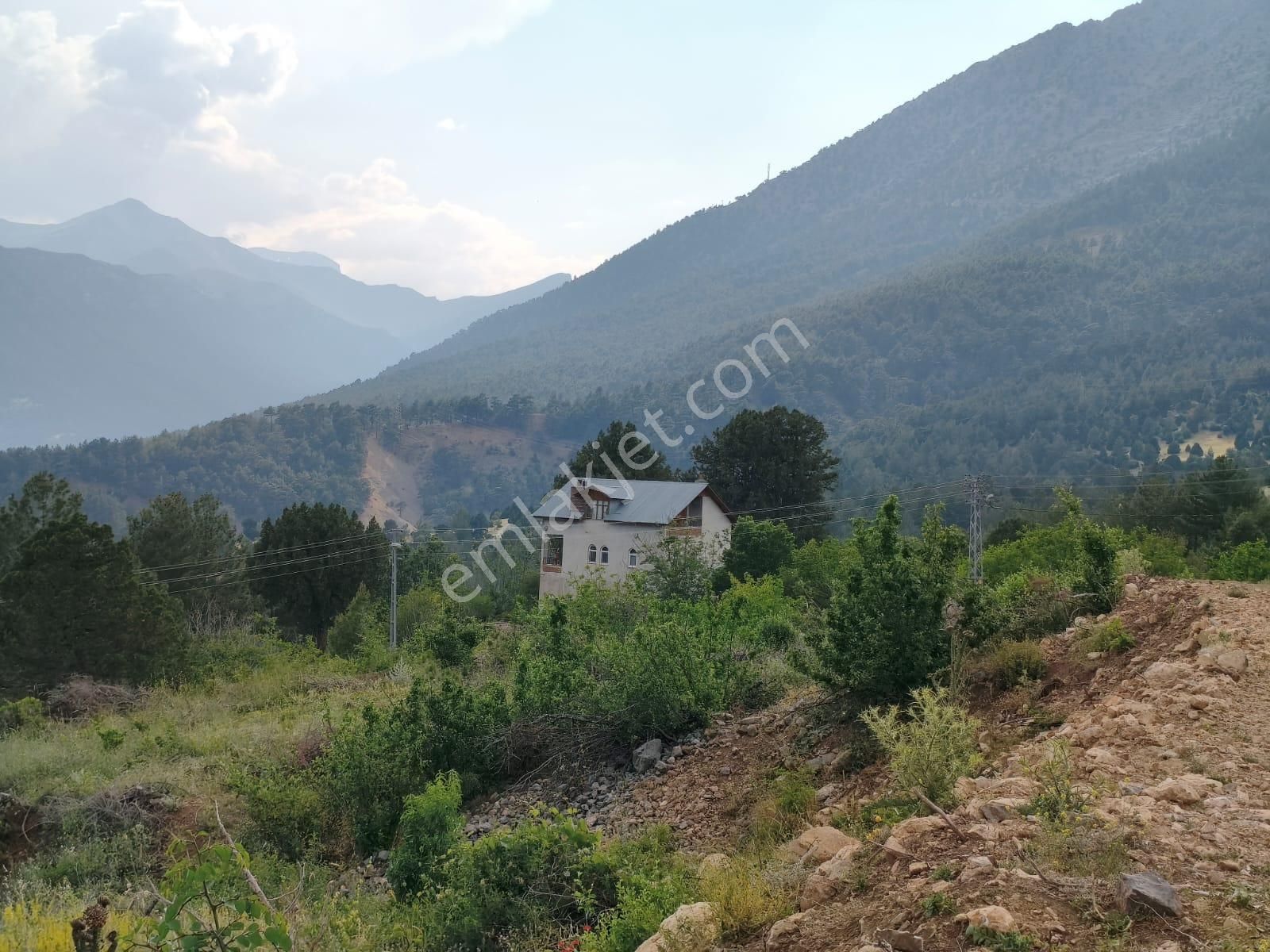 Pozantı Kar Emlaktan Alpu Yaylası Radar Yolunda Doğa Manzaralı İmralı İfrazlı 400 M2 Satılık Arsa - Görsel 11