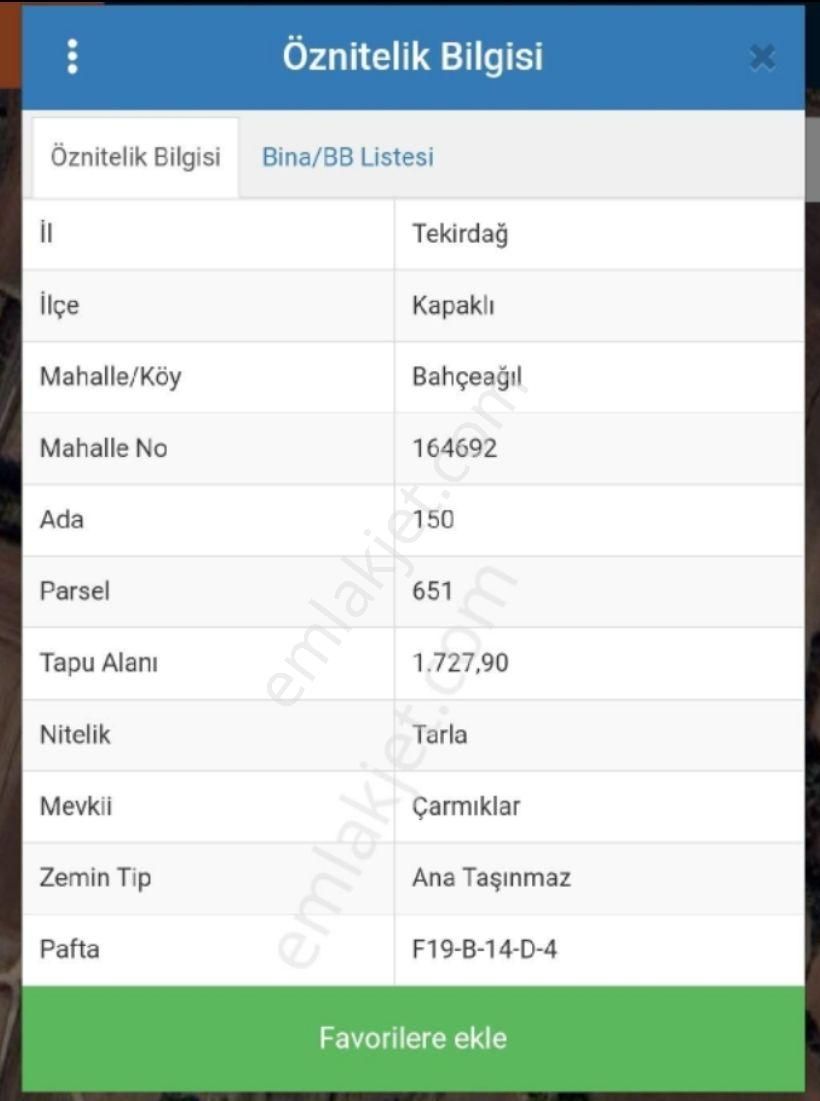 Kapaklı Bahçeağıl