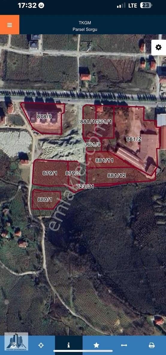 Vızyon'dan Sahil Yoluna 100 M Ticari Arsa