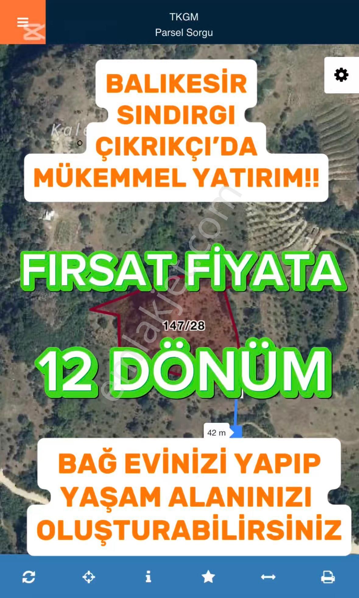 Fiyat Güncellendi🌿balıkesir Sındırgı Çıkrıkçı’da Yaşam Alanına Ve Tarıma Hazır Uygun Tarla