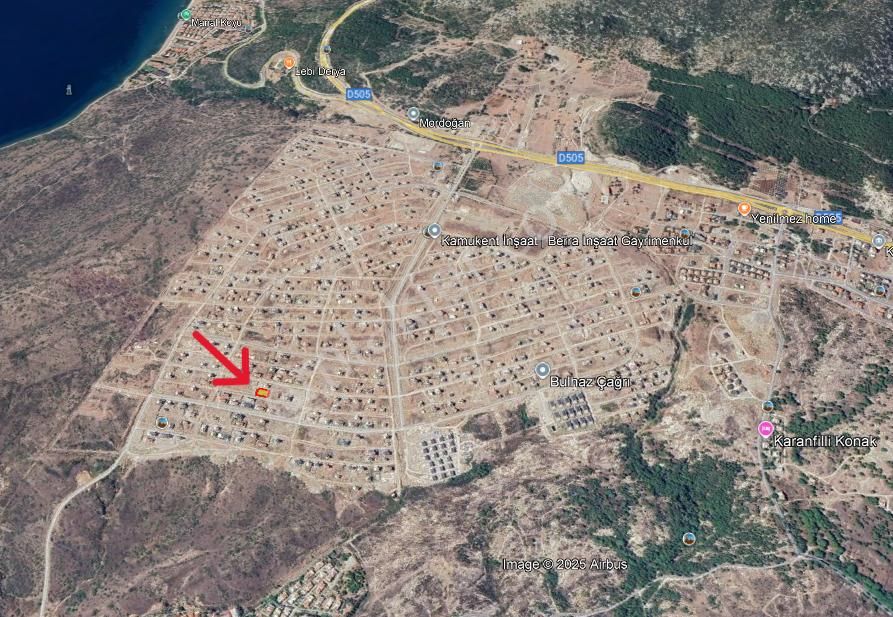 Karaburun Mordoğan Kamukent’te Deniz Manzaralı Villa Arsası - Görsel 10