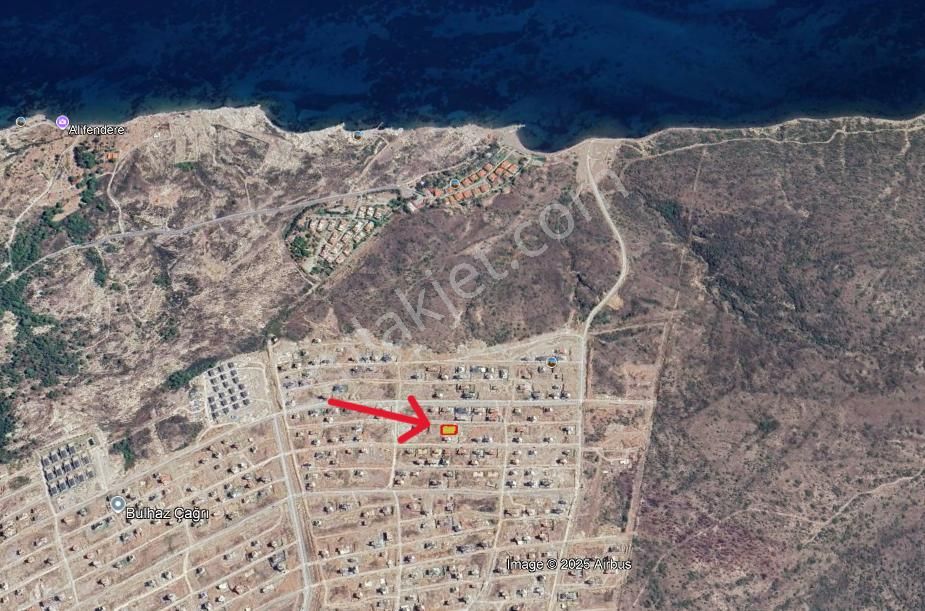 Karaburun Mordoğan Kamukent’te Deniz Manzaralı Villa Arsası - Görsel 8