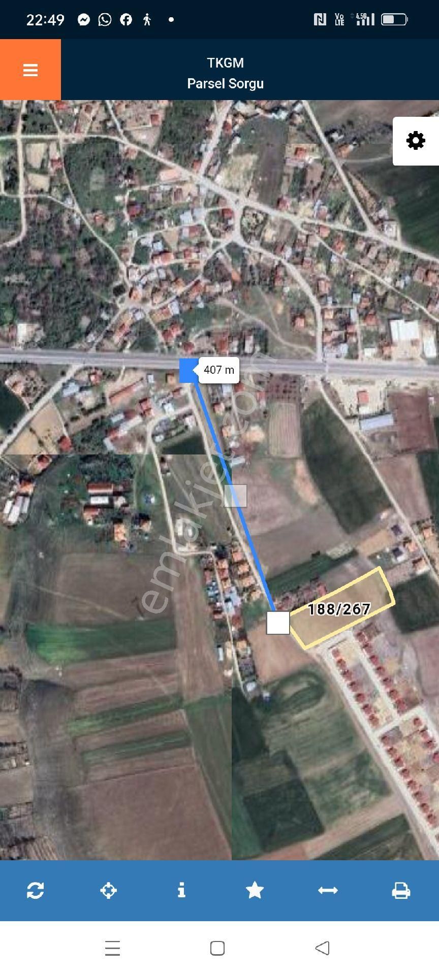 Çip Kõyõ De Satılık Tarla
