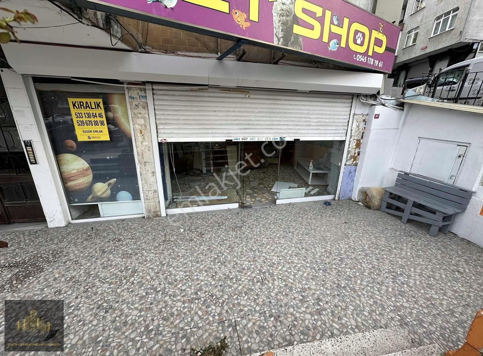 Özgür'den Köşe Binada Posta Caddesinde 60m2 Dükkan + Bahçeli