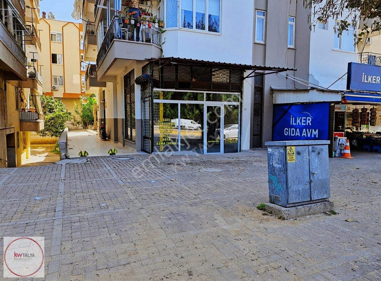 Dokumapark Karşısı Kiralık Giriş + Asma Kat Dükkan