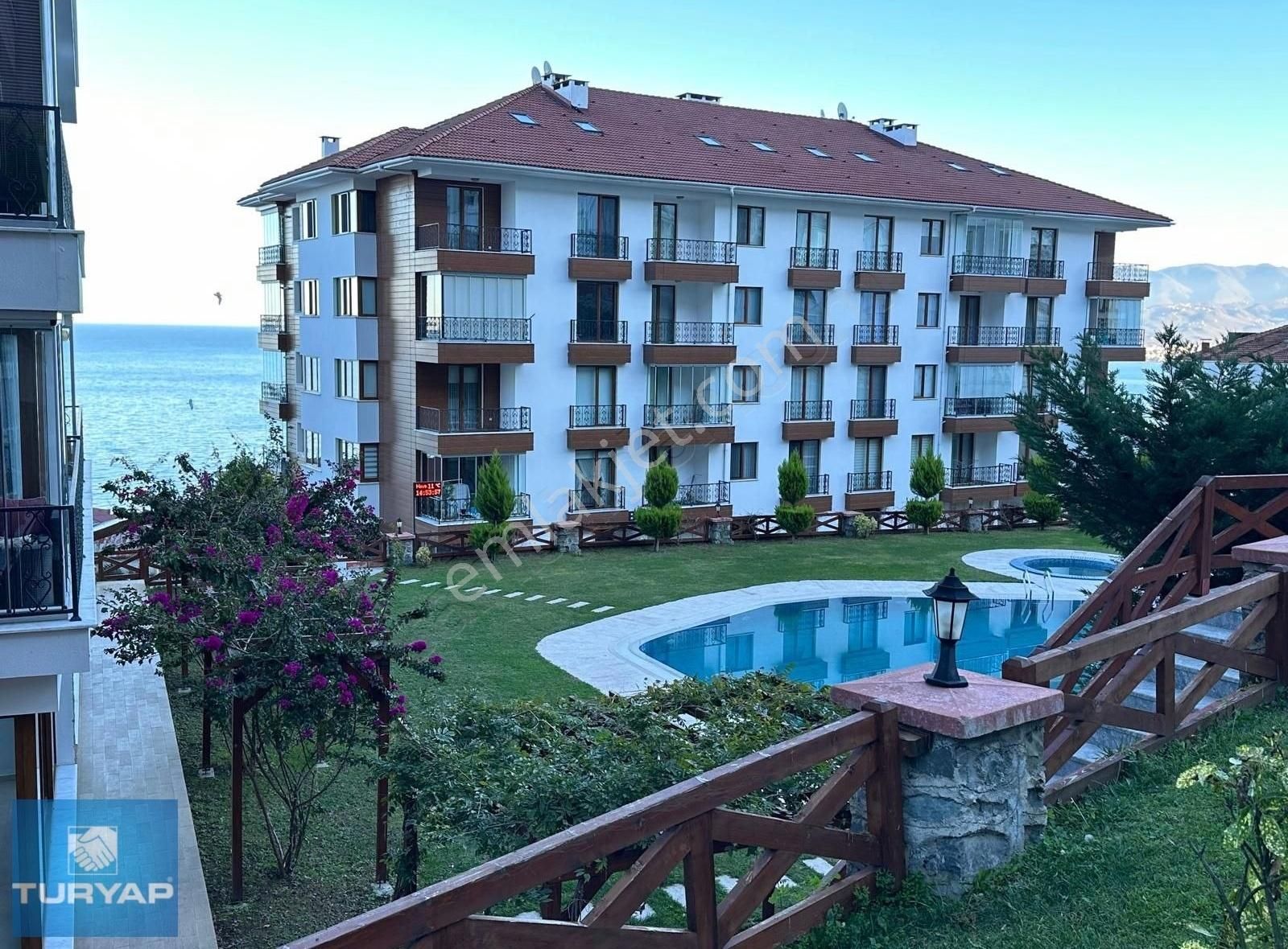 Ordu'nun En Güzel Sitesi Yalı Konaklarında 3+1 Satılık Daire