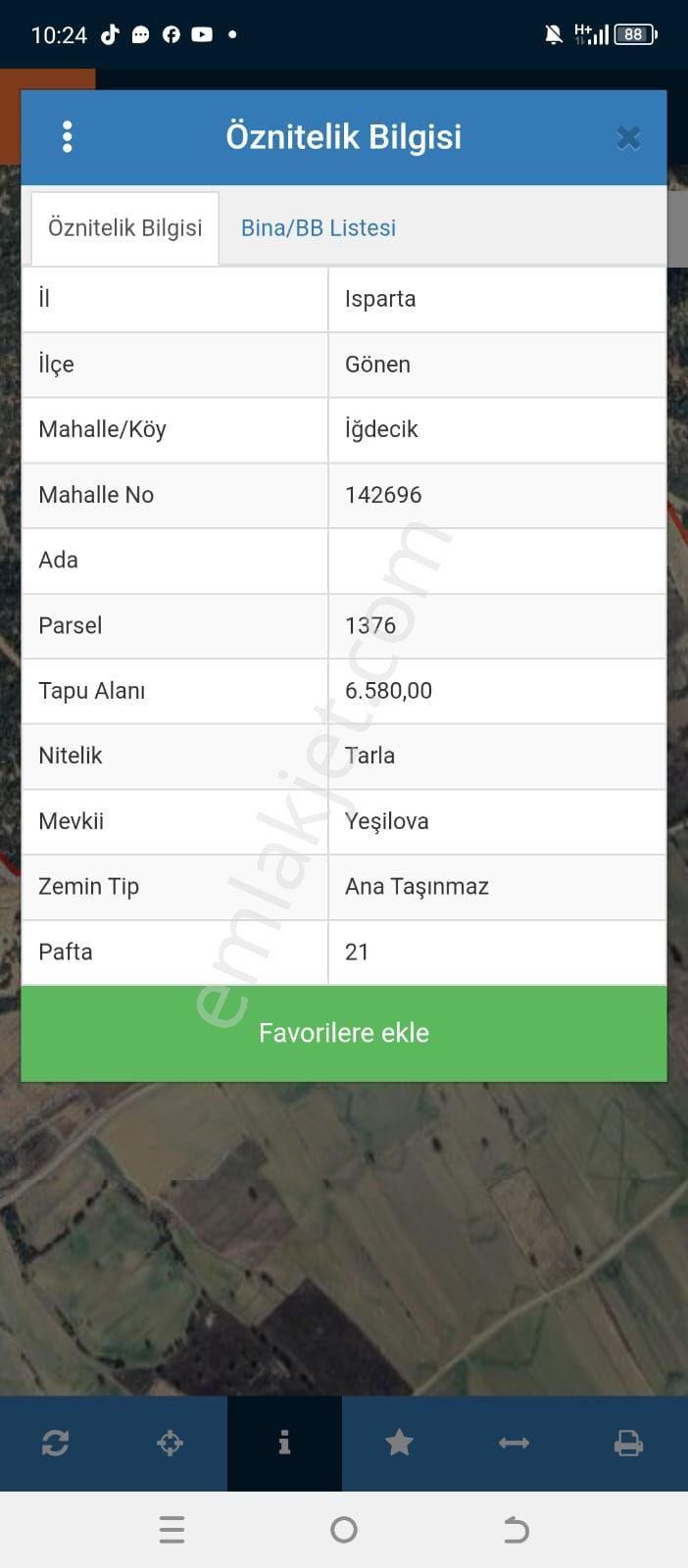 6500 M2 Asfalta Sıfır Arazi