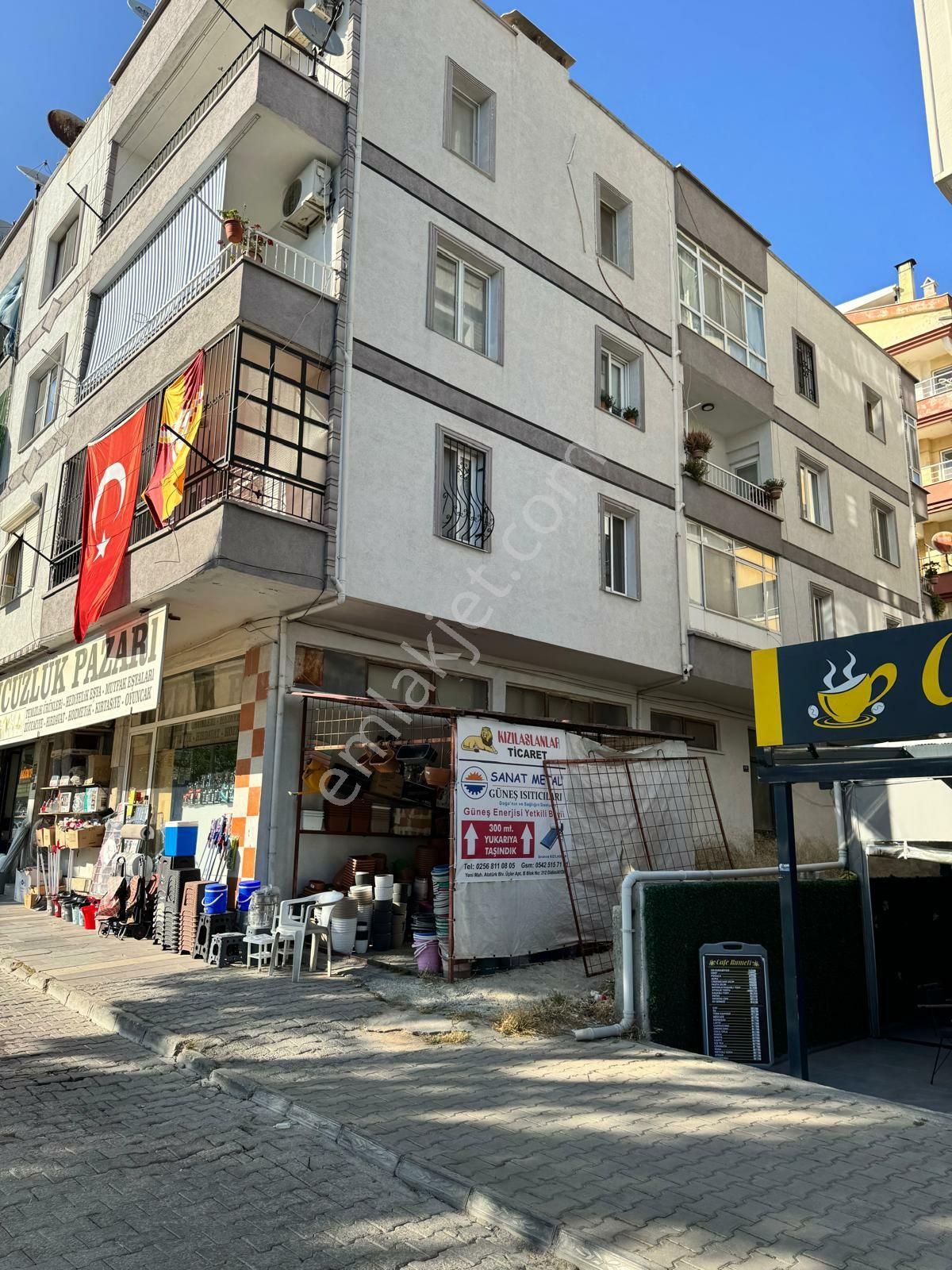 Didim Satılık Halkbankası Yanı 2+1 Ayrı Mutfak Arakat Yazlık Daire