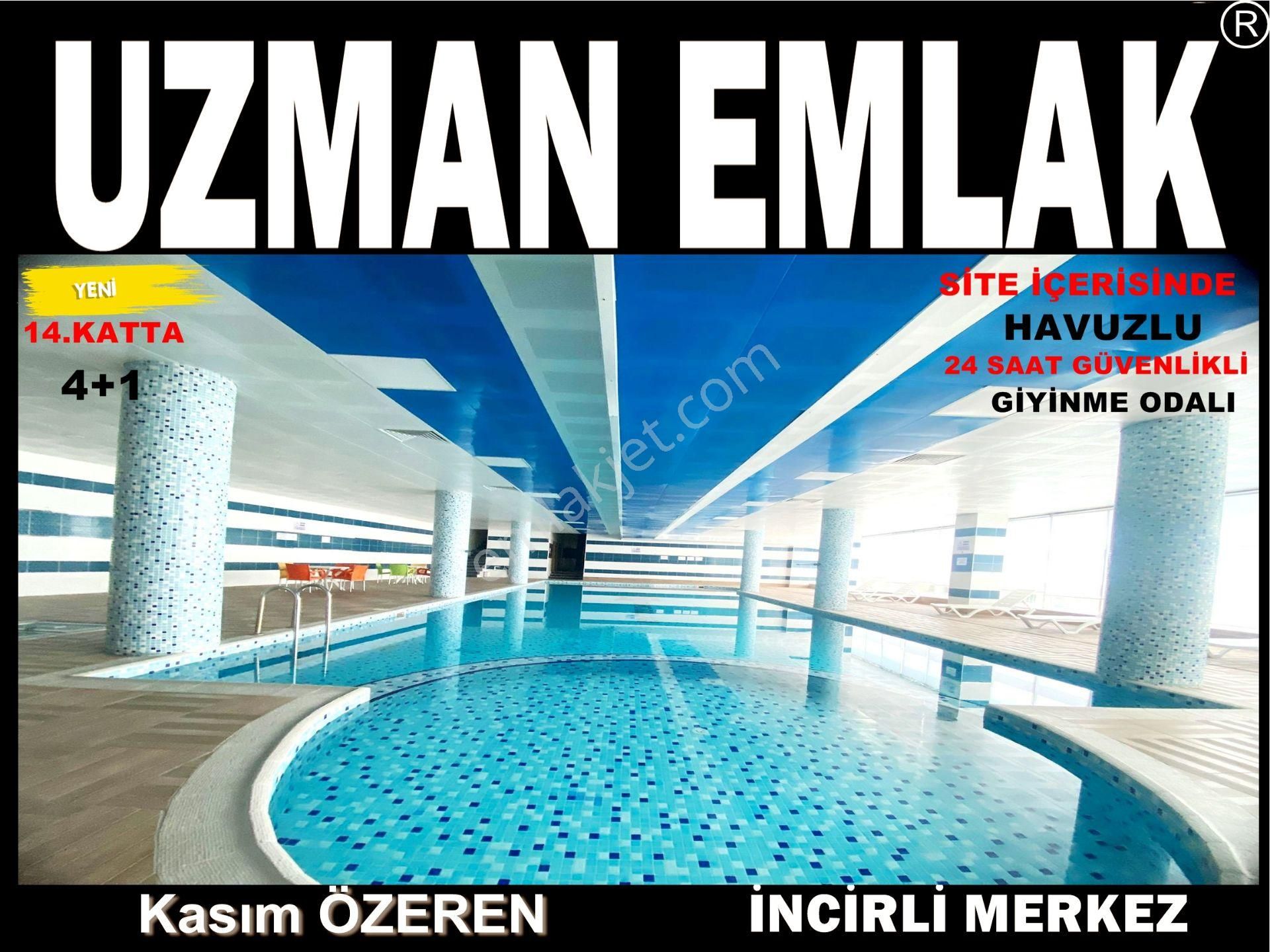 Nedimoğulları Yaşam Merkezinde 14.katta 24 Saat Güvenlikli Havuzlu,giyinme Odalı Full Yapılı 4+1