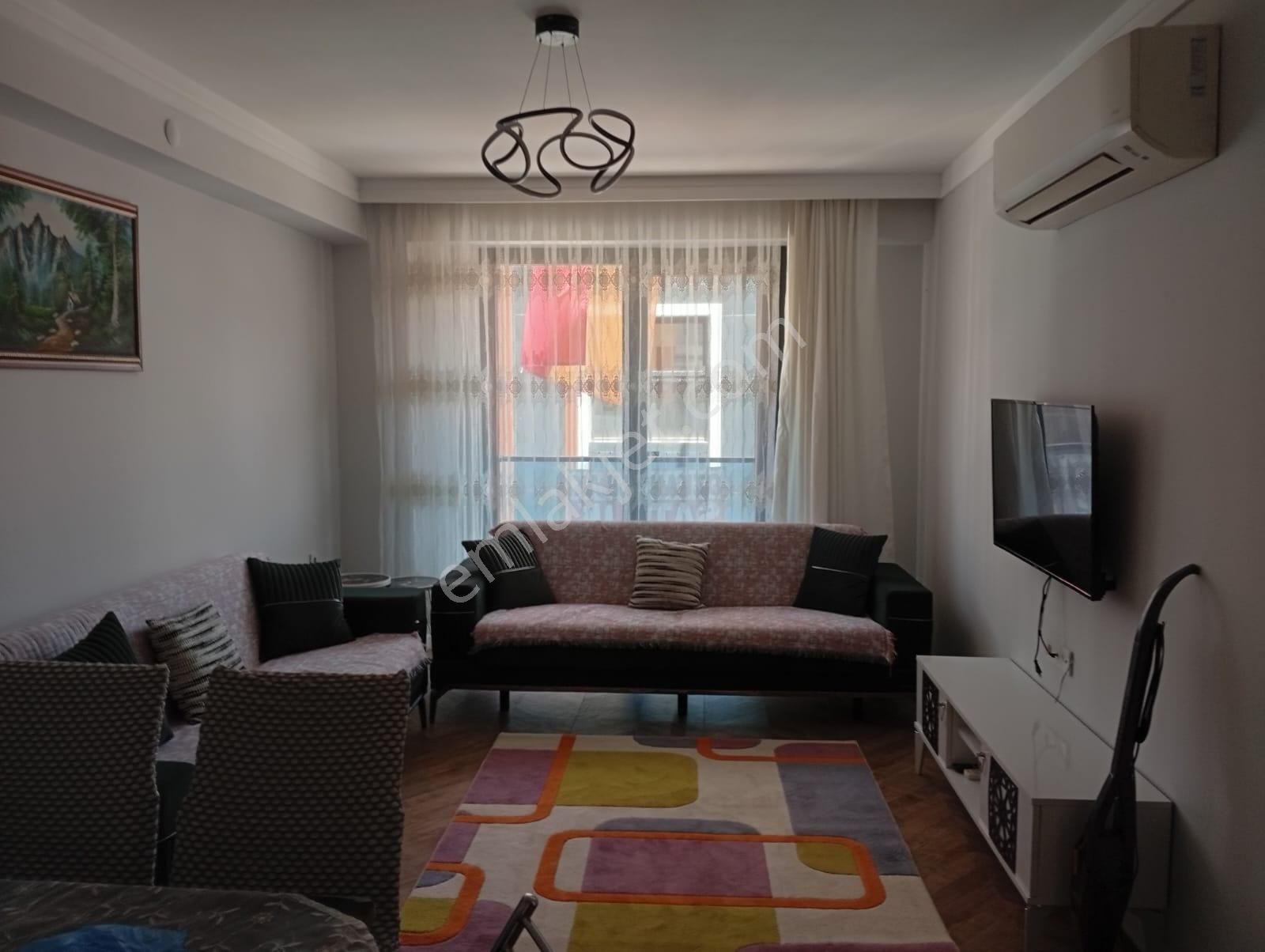 Manisa Salihli Merkezde Kiralık Eşyalı 1+1 Klima Isıtmalı Daire