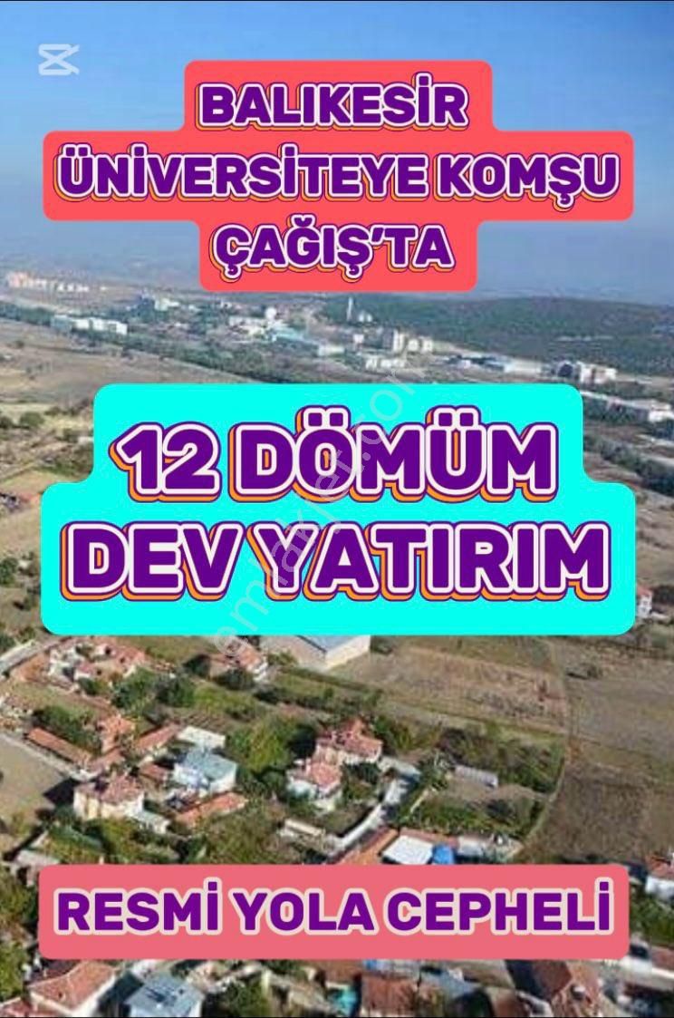 🏡 Balıkesir Üniversiteye Konşu Çağış’’ta Doğa Manzaralı Fırsat Arazi🌿