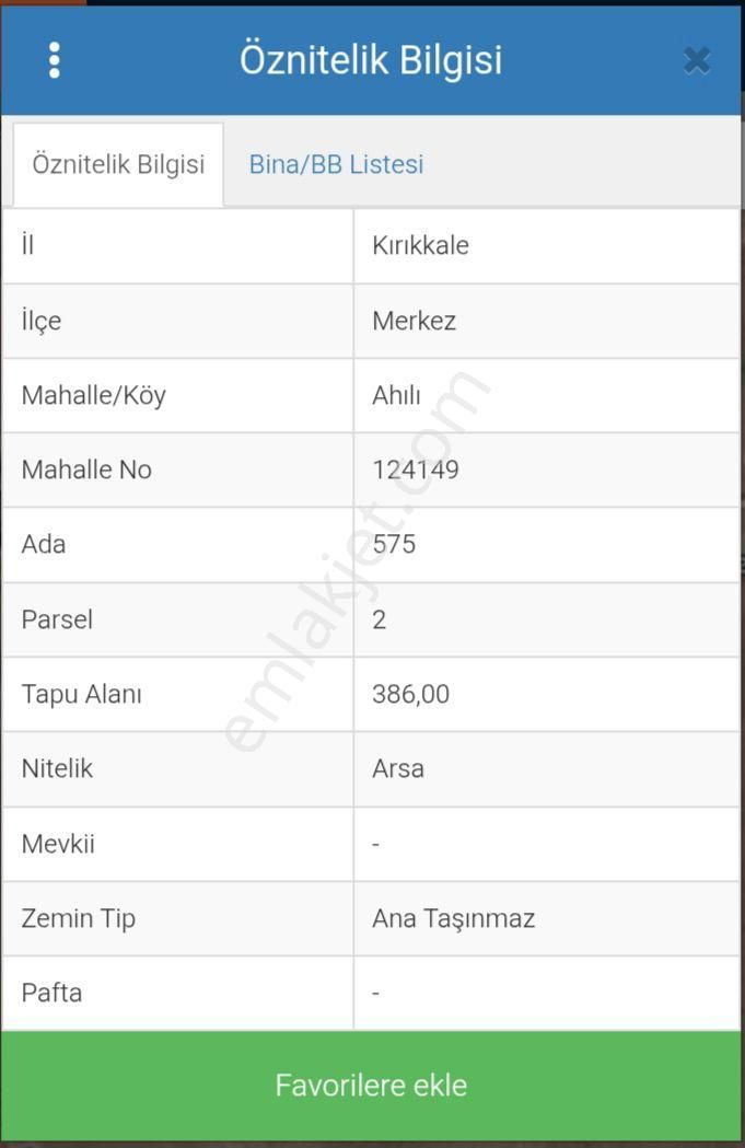 Ahılı Yatırımlık Arsa
