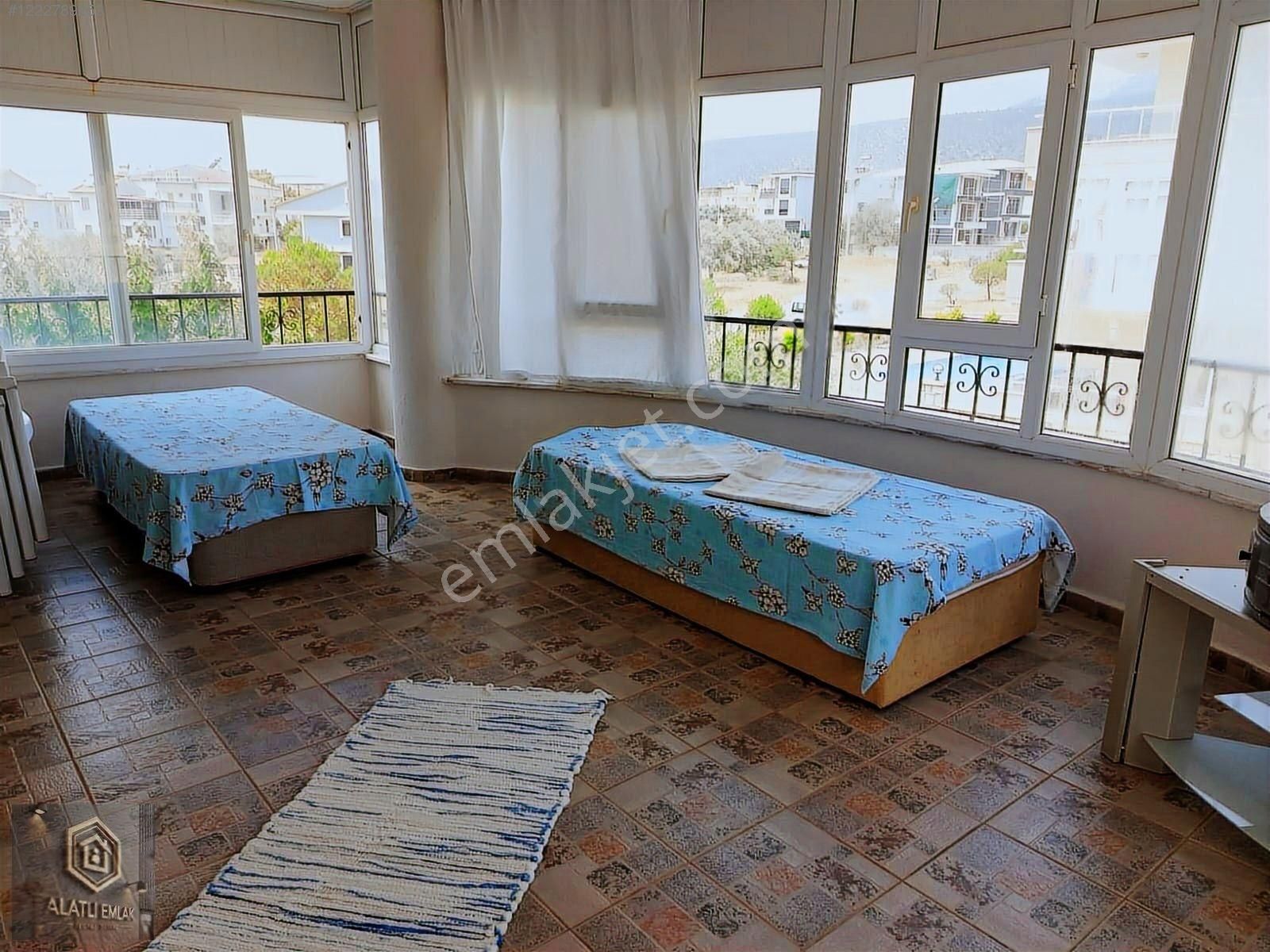 Akbük'te Doğa Manzaralı Büyük Balkonlu Eşyalı 3+1 Satılık Daire - Görsel 15