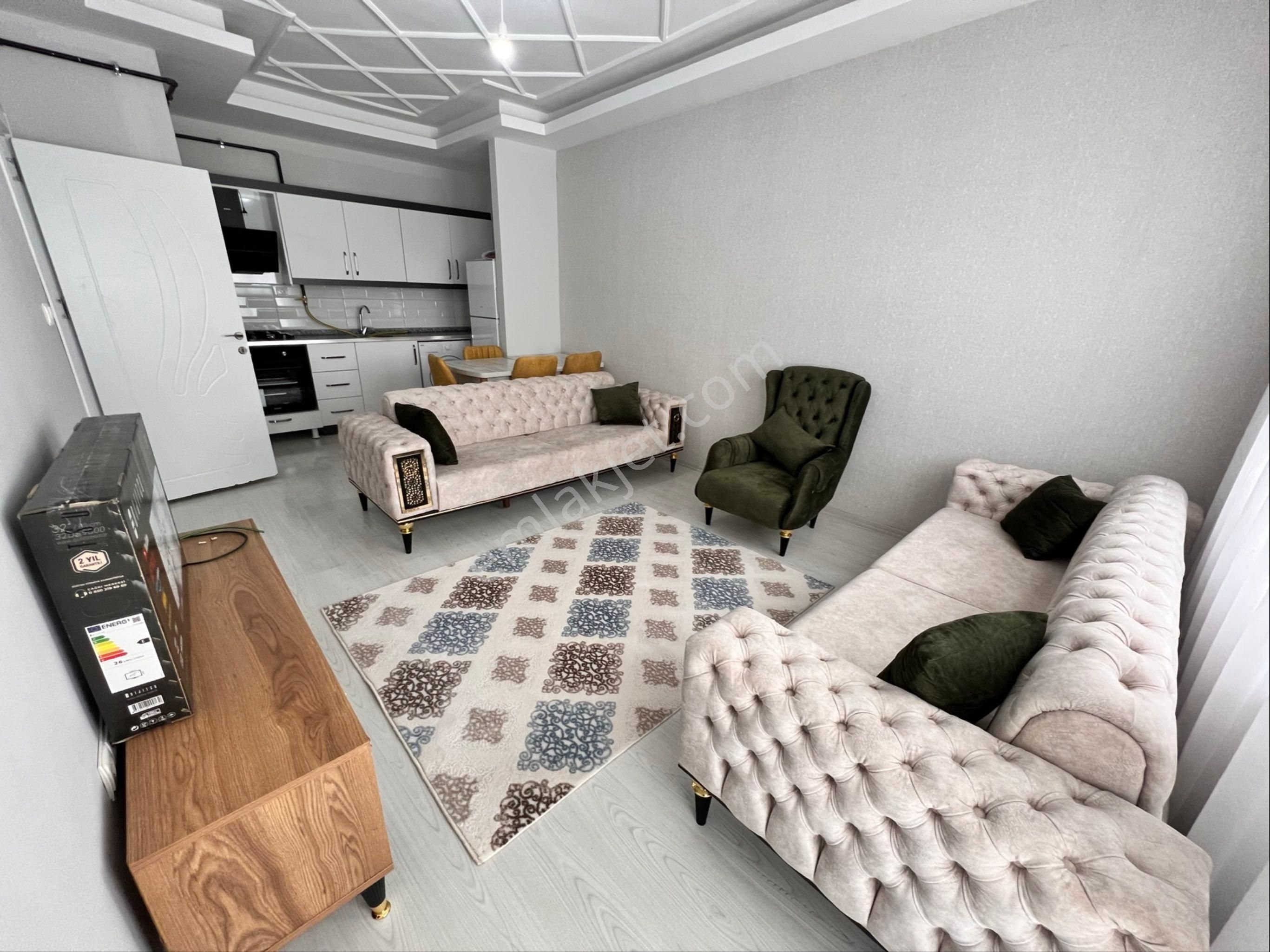 Murat Emlaktan Park Hastanesi Yanı Ultra Lüks 1+1 Dairemiz Kiralıktır