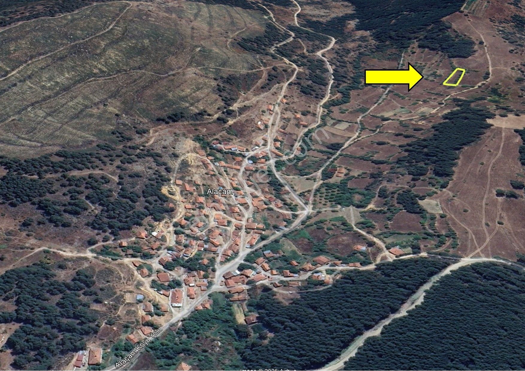 Dursunbey Alaçam'da Satılık Tarla