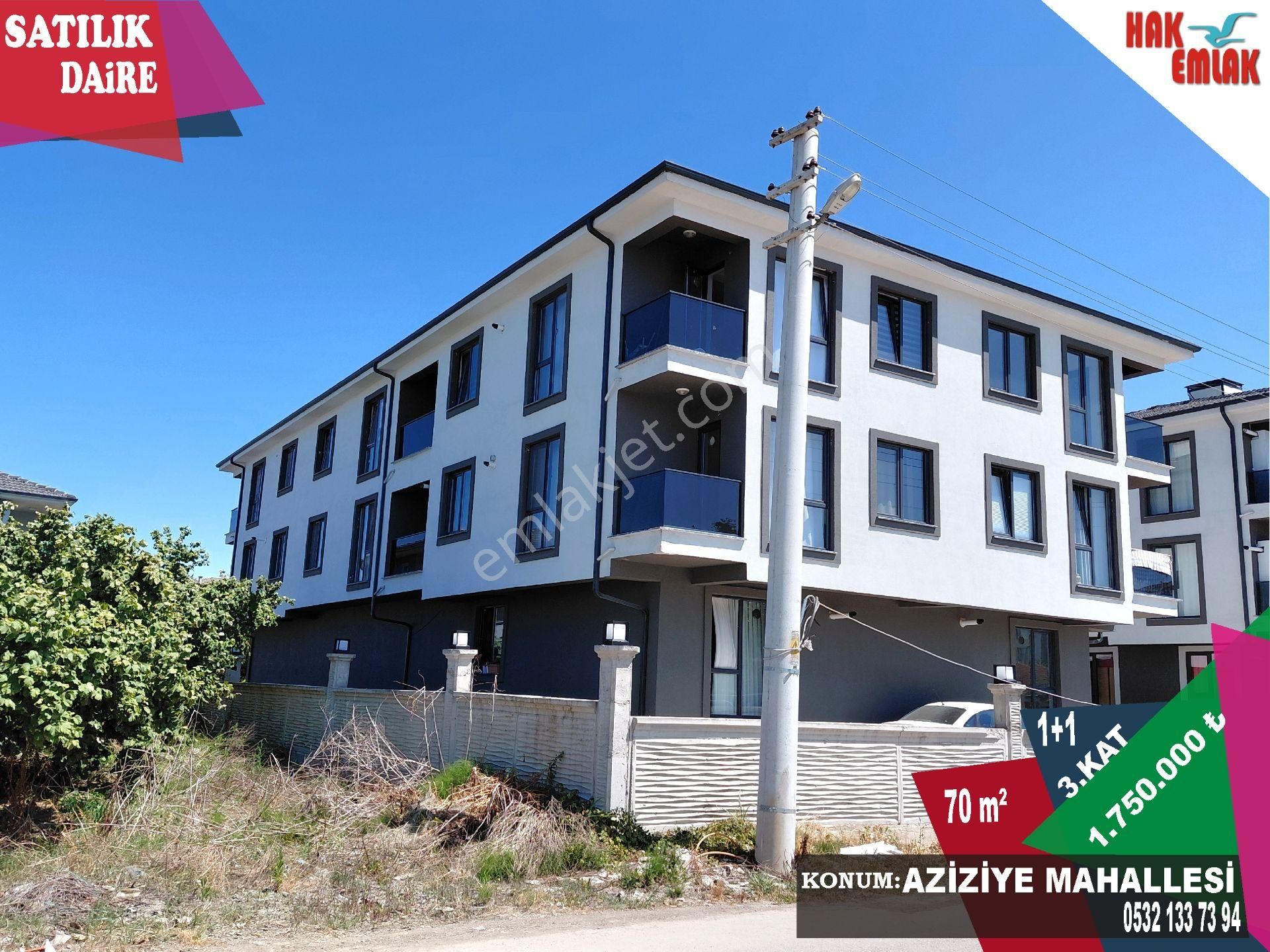 Hak Emlak'tan Aziziye Mahallesinde Satılık 1+1 Geniş Daire