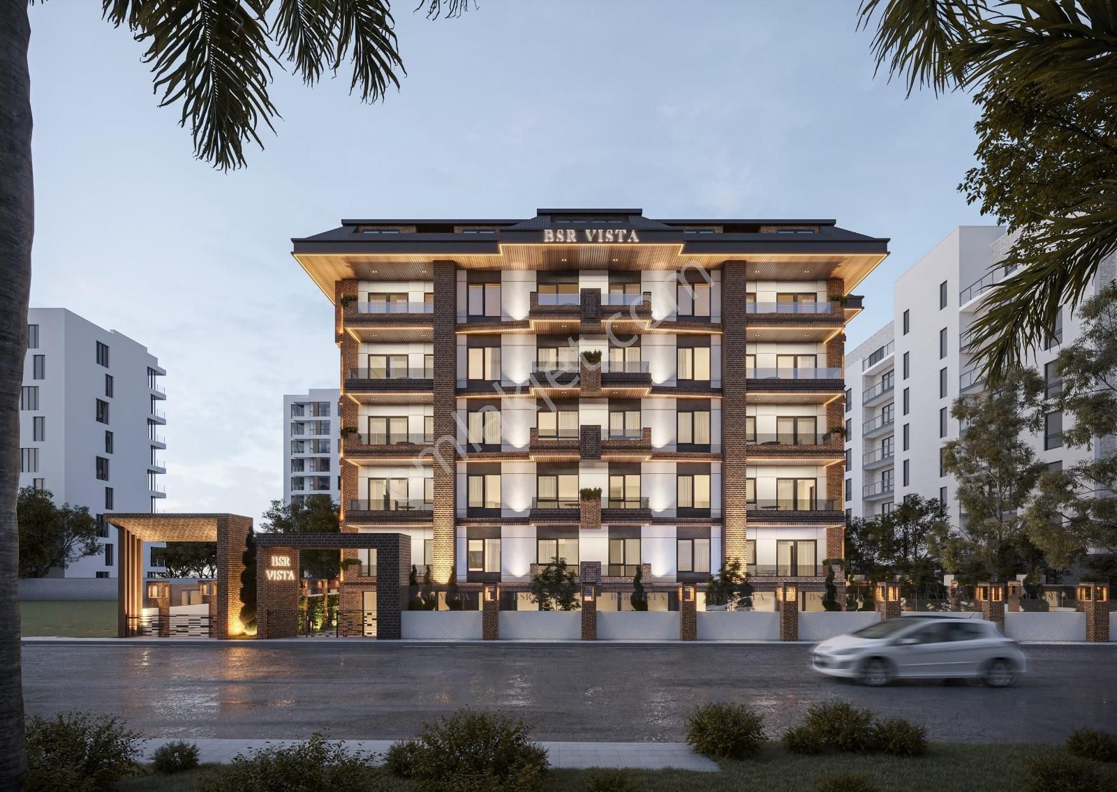 Alanya Mahmutlarda Site İçinde 1+1 Satılık Daire