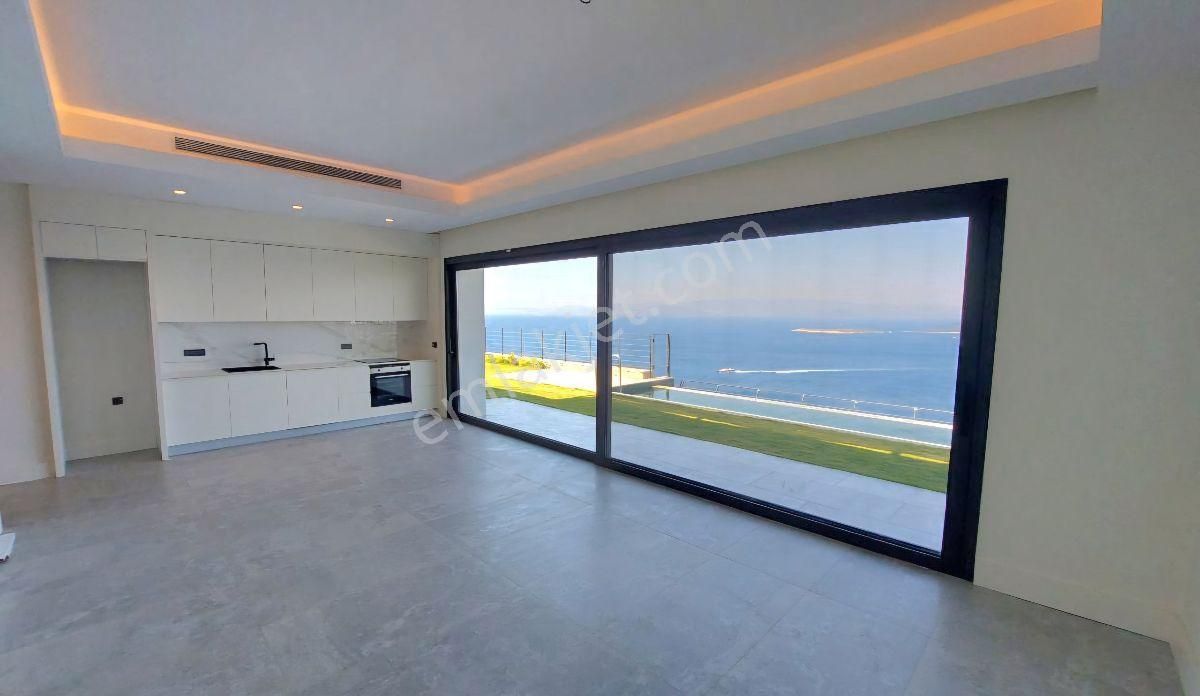 Bodrum Gündoğanda Satılık Özel Plajlı Sitede Tek Katlı Özel Havuzlu Deniz Manzaralı Sıfır Villa - Görsel 12