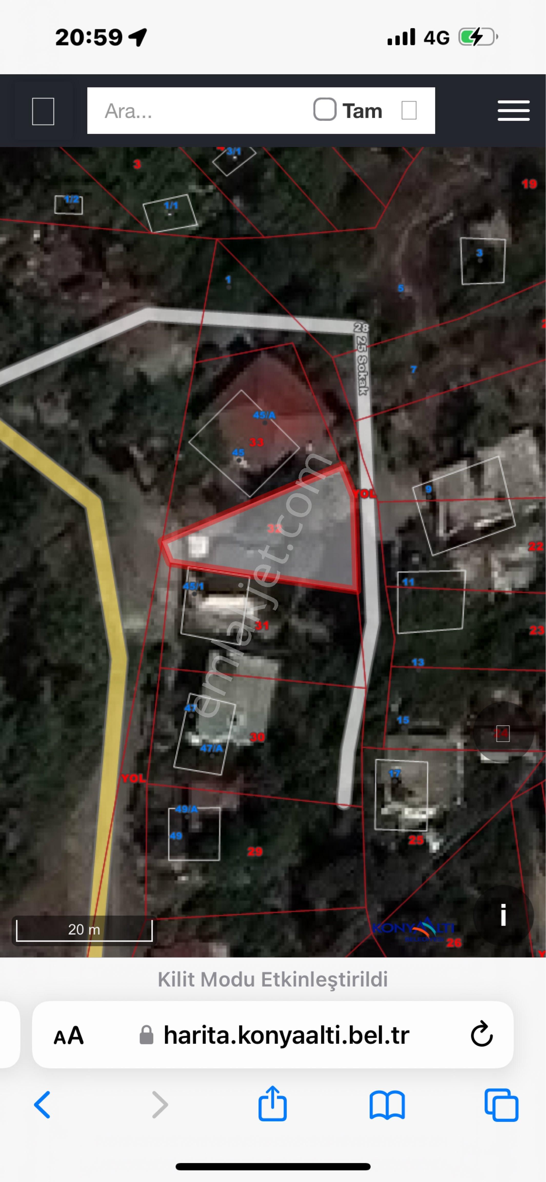 Konyaaltı Gökçam’da Doğa İçinde 305 Metre² Arsaya Sahip Müstakil Bungalov Ev - Görsel 26