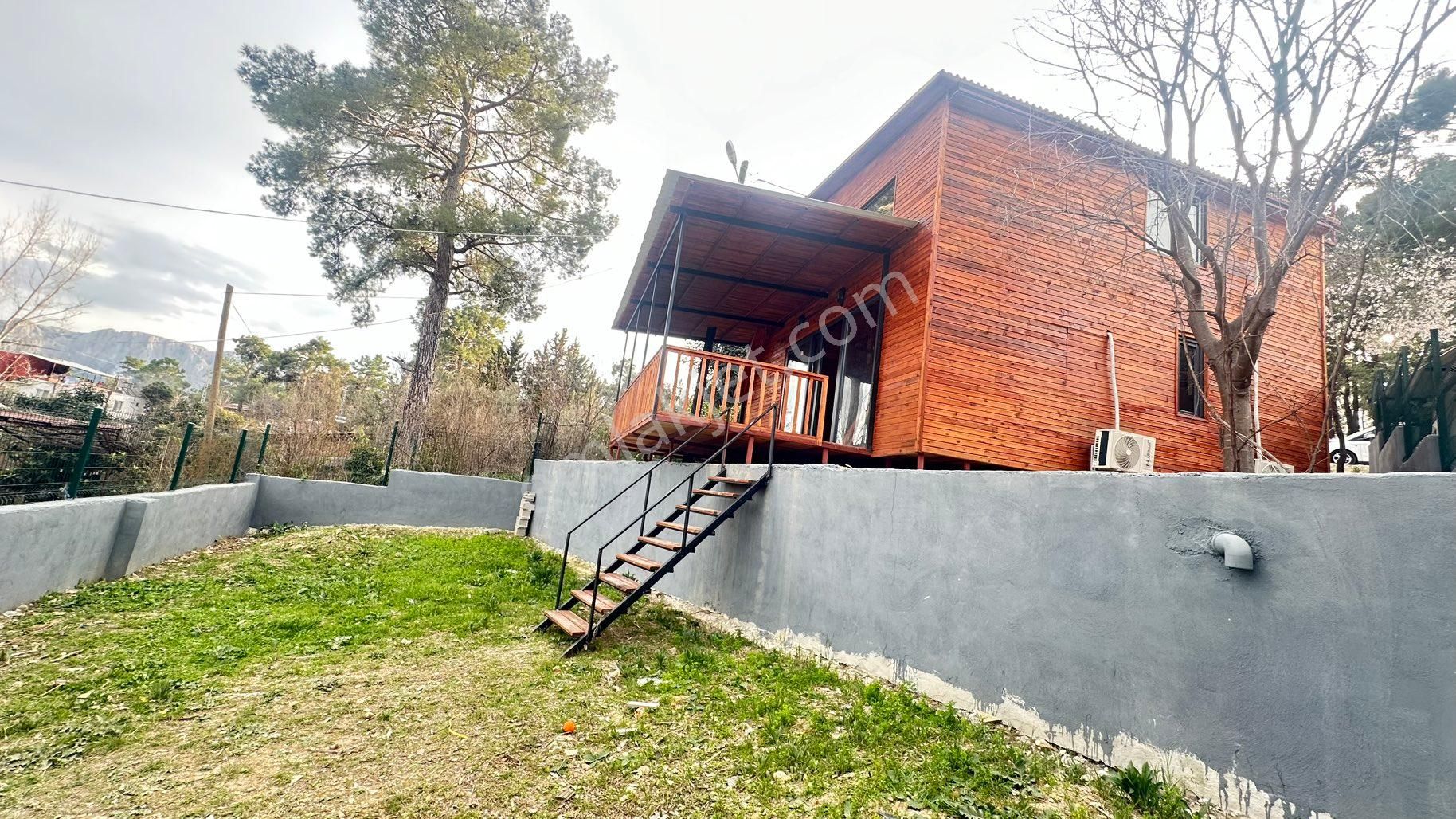 Konyaaltı Gökçam’da Doğa İçinde 305 Metre² Arsaya Sahip Müstakil Bungalov Ev - Görsel 3