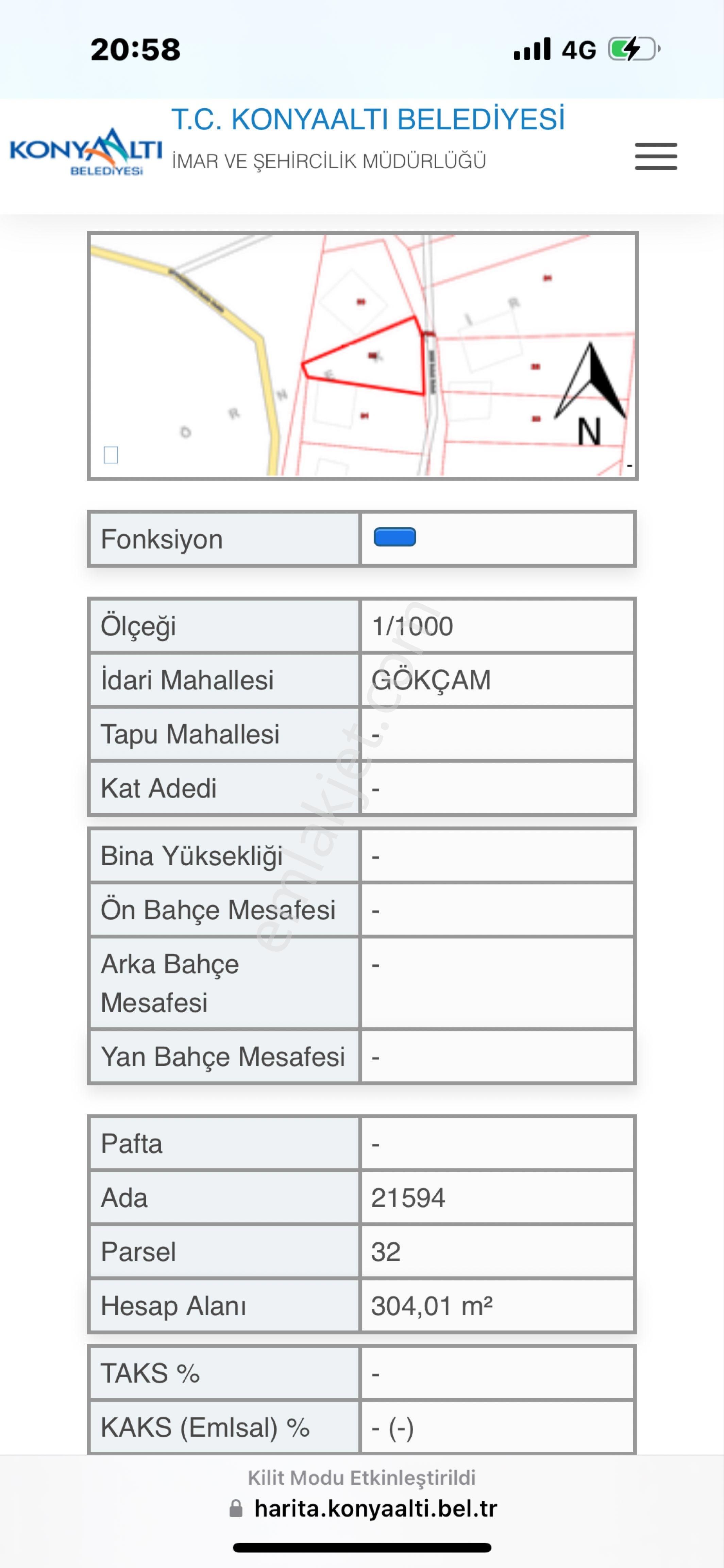 Konyaaltı Gökçam’da Doğa İçinde 305 Metre² Arsaya Sahip Müstakil Bungalov Ev - Görsel 25
