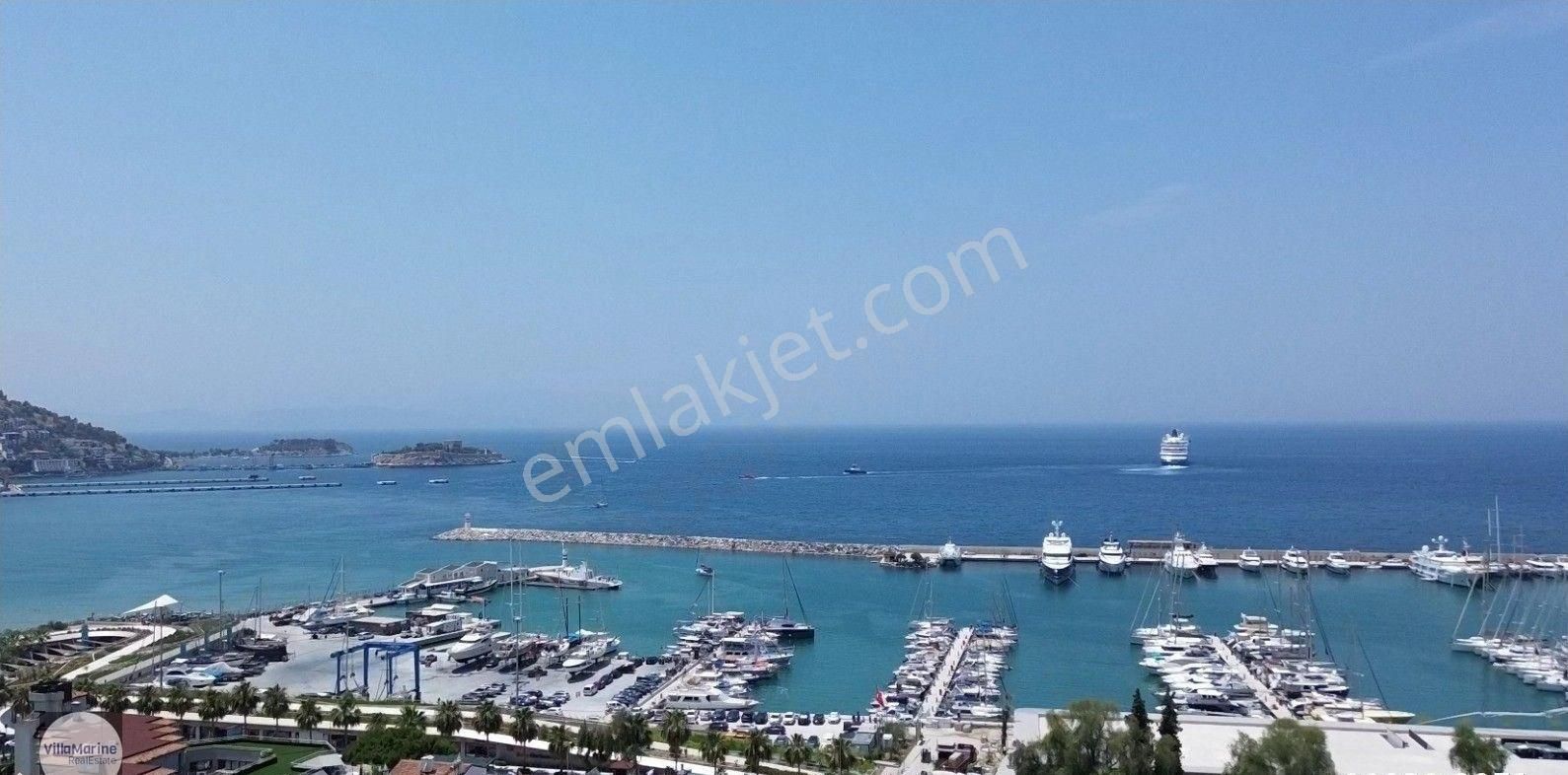 Marina Bölgesinde Full Deniz Manzaralı 2 Ayrı Girişli Dubleks Daire