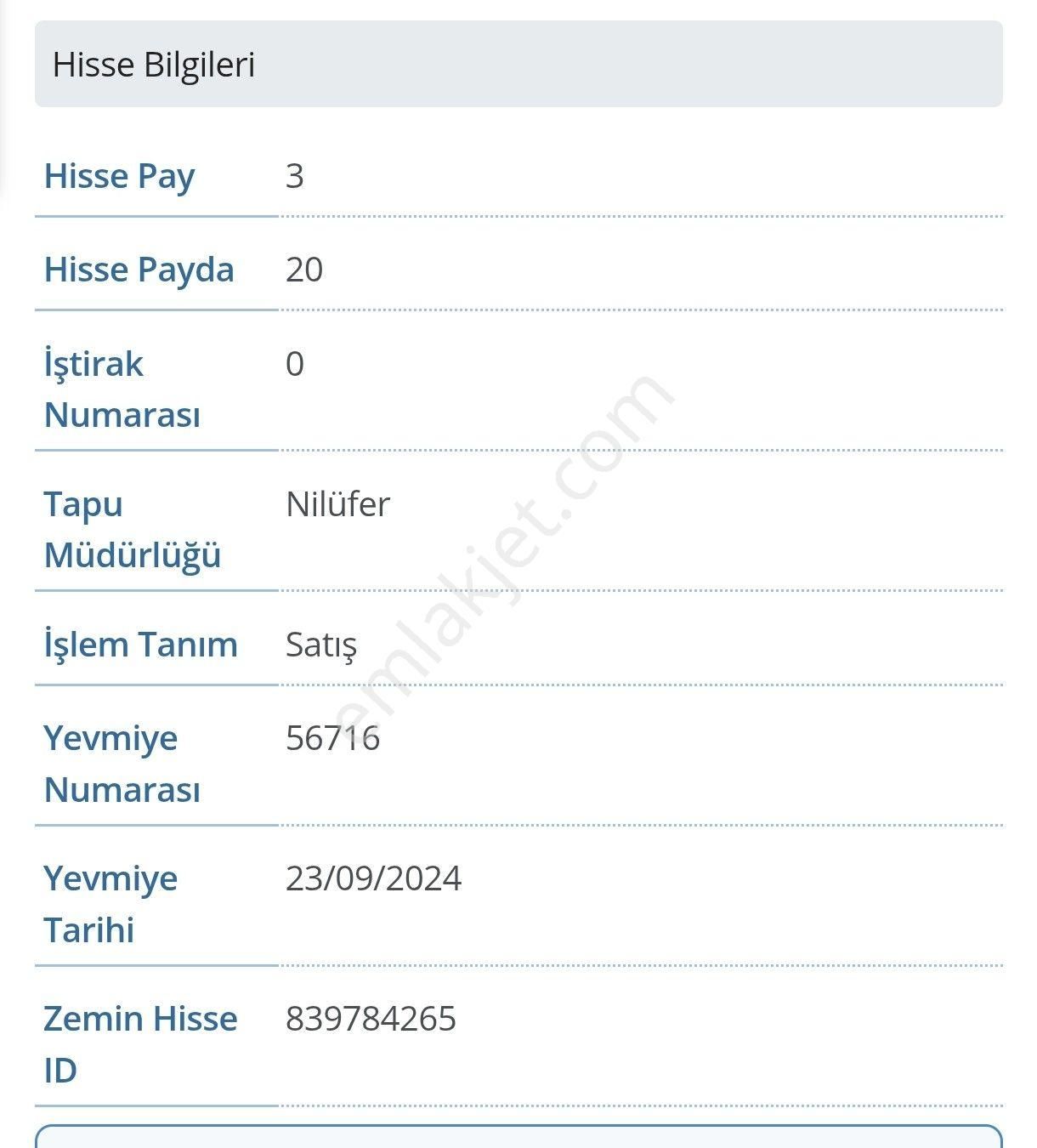 Sahibinden Satılık Tarla