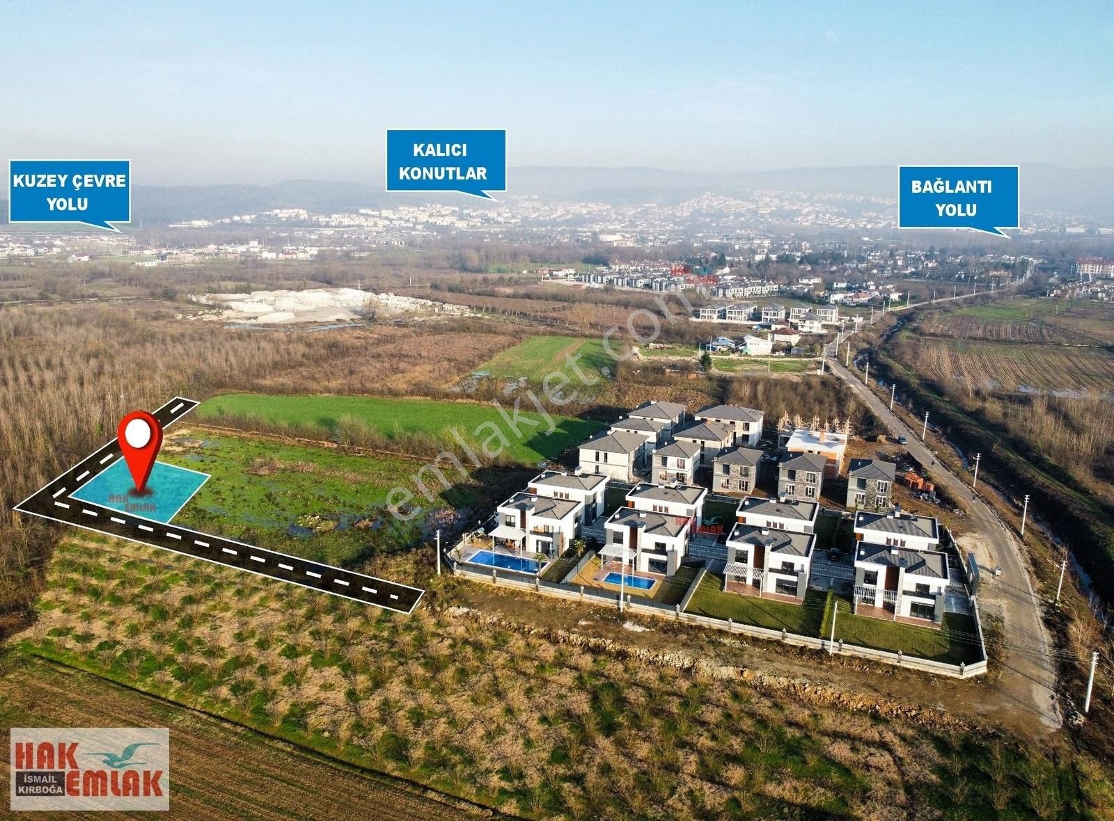 Hak Emlak'tan Villa Yapımına Uygun Satılık 390 M² Fırsat Arsa