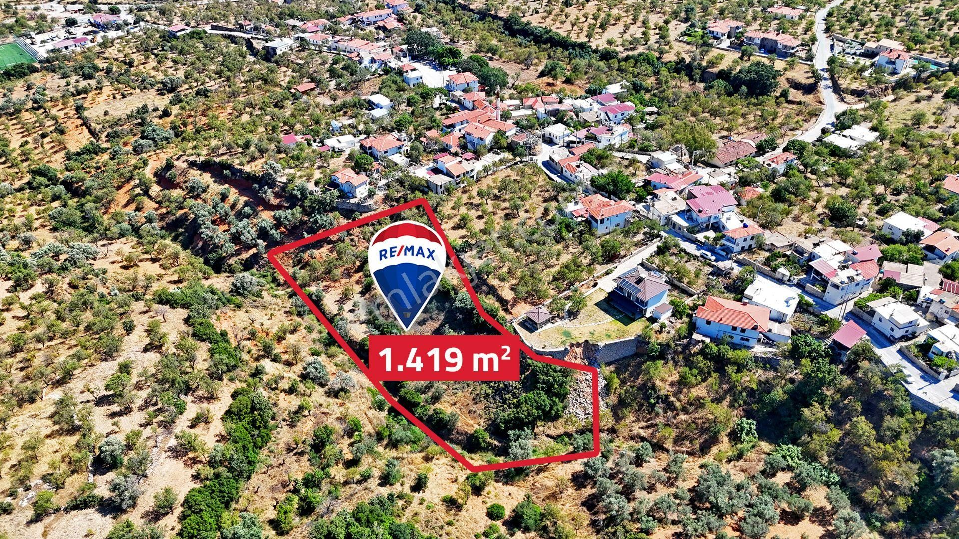 Remax Badem'den Datça Cumalı'da Satılık 1419 M2 Bademlik - Görsel 8