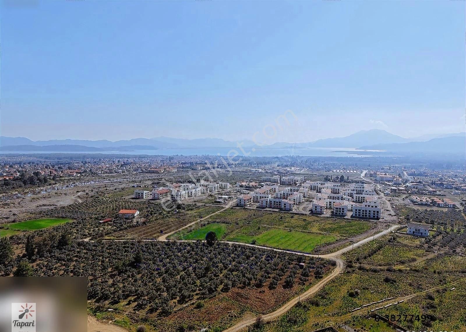Tapari Den Köyceğiz De Satılık 1140 M Villa İmarlı Arsa