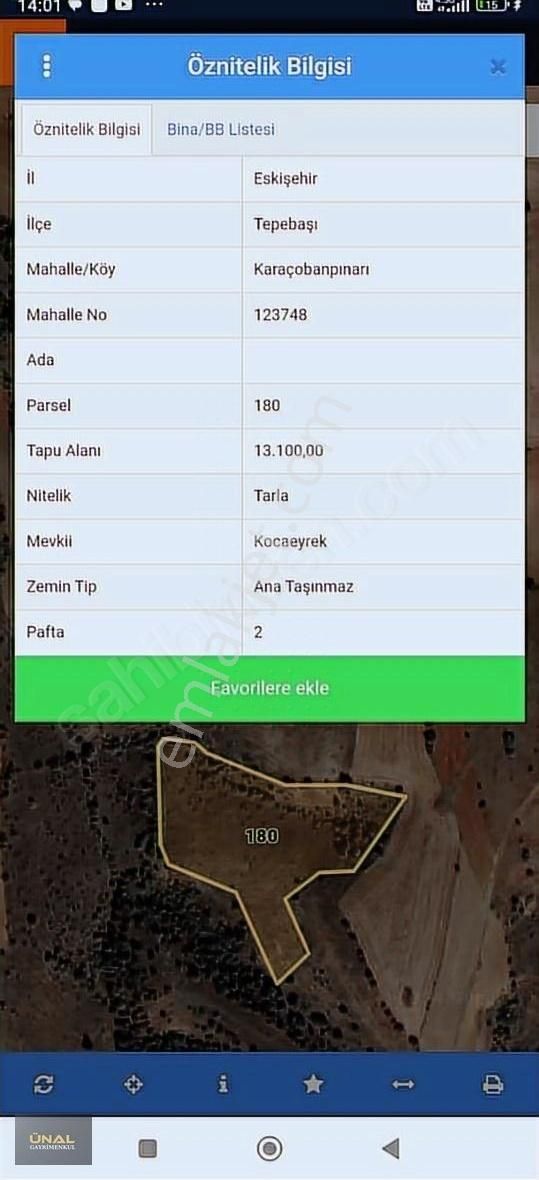 Tepebaşı Fırsat Arsa