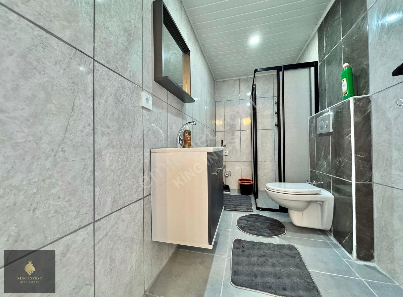 King'den Denize 100m Mesafe Manzaralı Full Eşyalı Sıfır 1+1