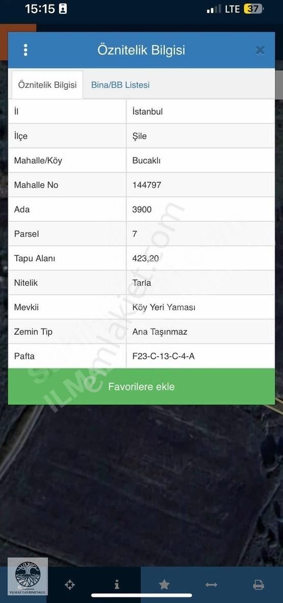 Ağva Bucaklı 423 M2