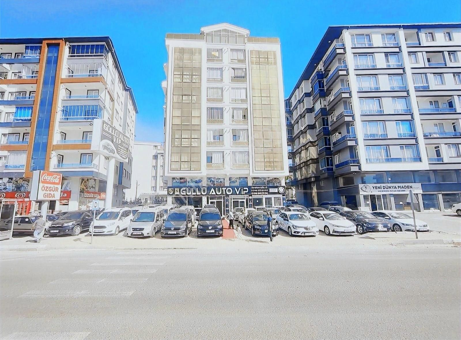 Afyon-ankara Yolu Üzeri Açık Otopark G-d Cephe Ankastre Lüks 3+1