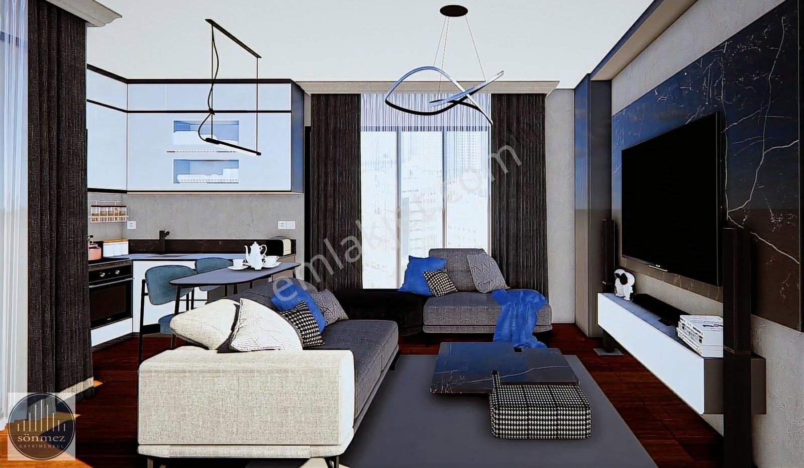 Sönmez'den Şehir Hastahanesi Yanı Sıfır 1+1 55 M² Satılık Daire